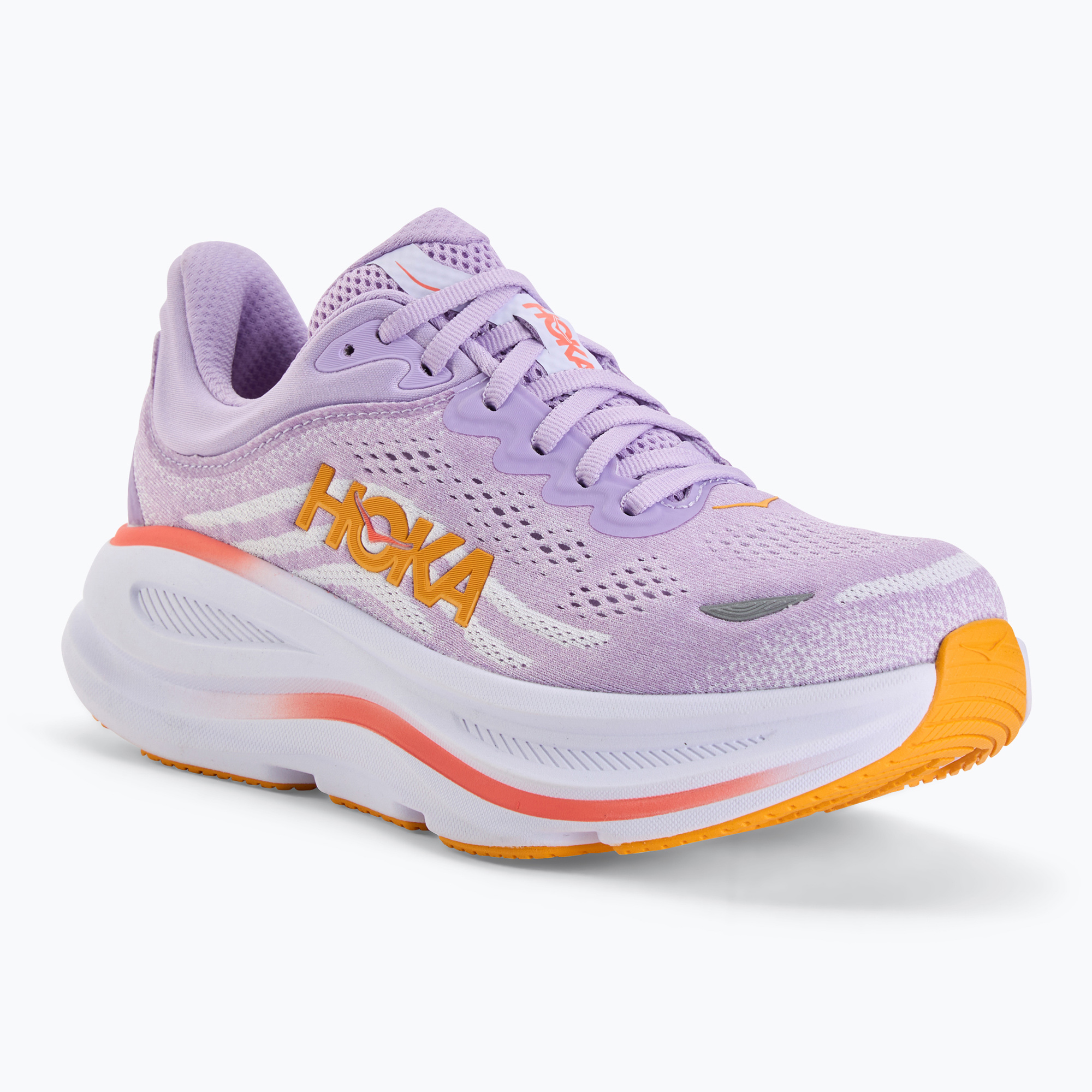 Women's running shoes HOKA Bondi 9 Wide aster flower/starlight glow (36 2/3 EU)