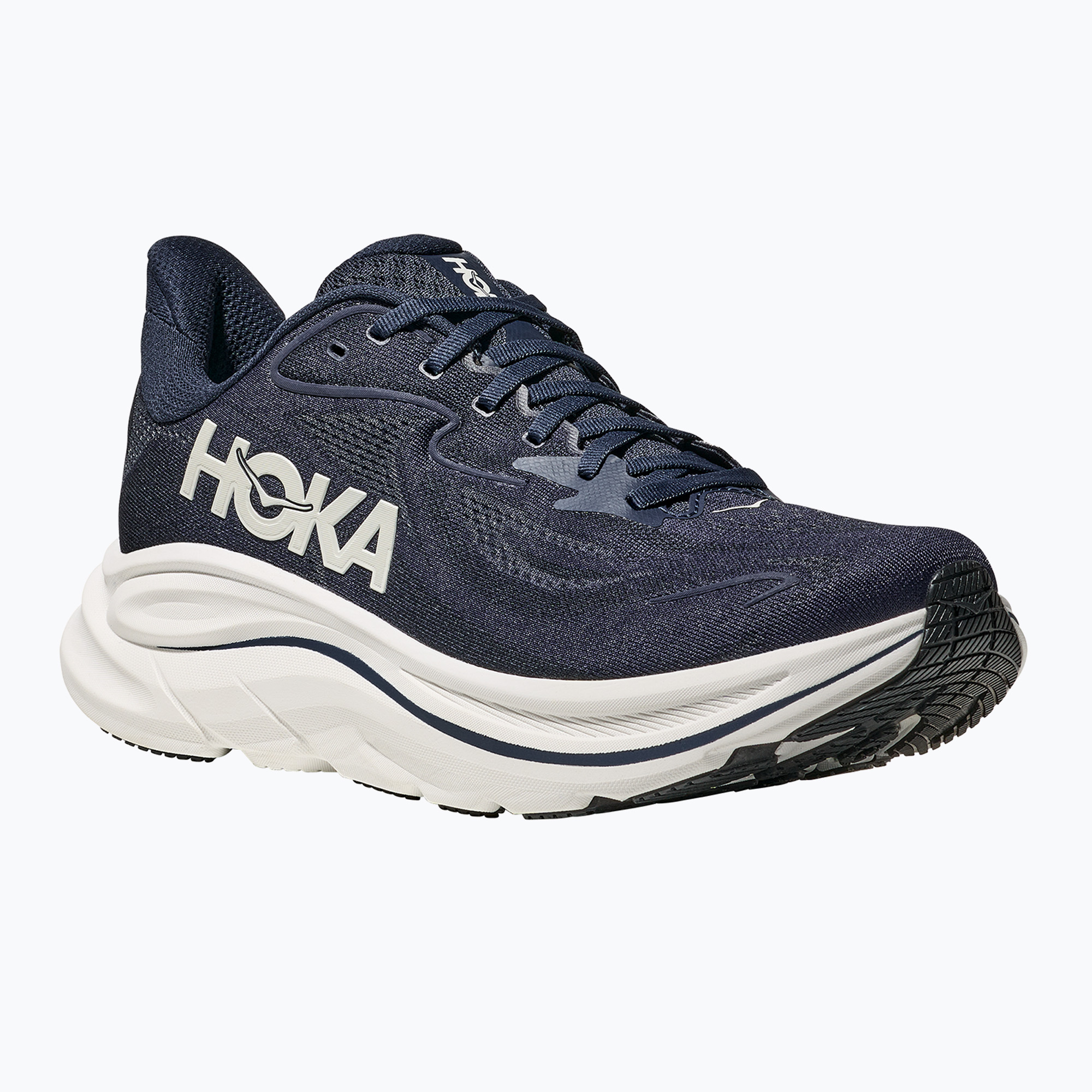 Men's running shoes HOKA Clifton 10 navy/white (44 2/3 EU)