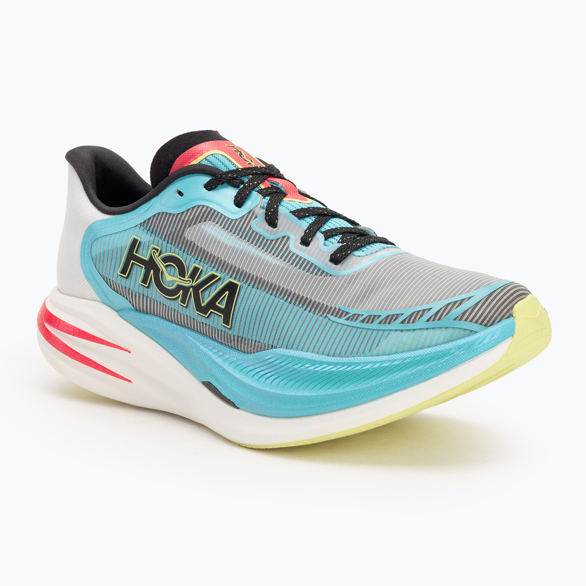 HOKA Cielo X1 2.0 frost/black running shoes (37 1/3 EU)