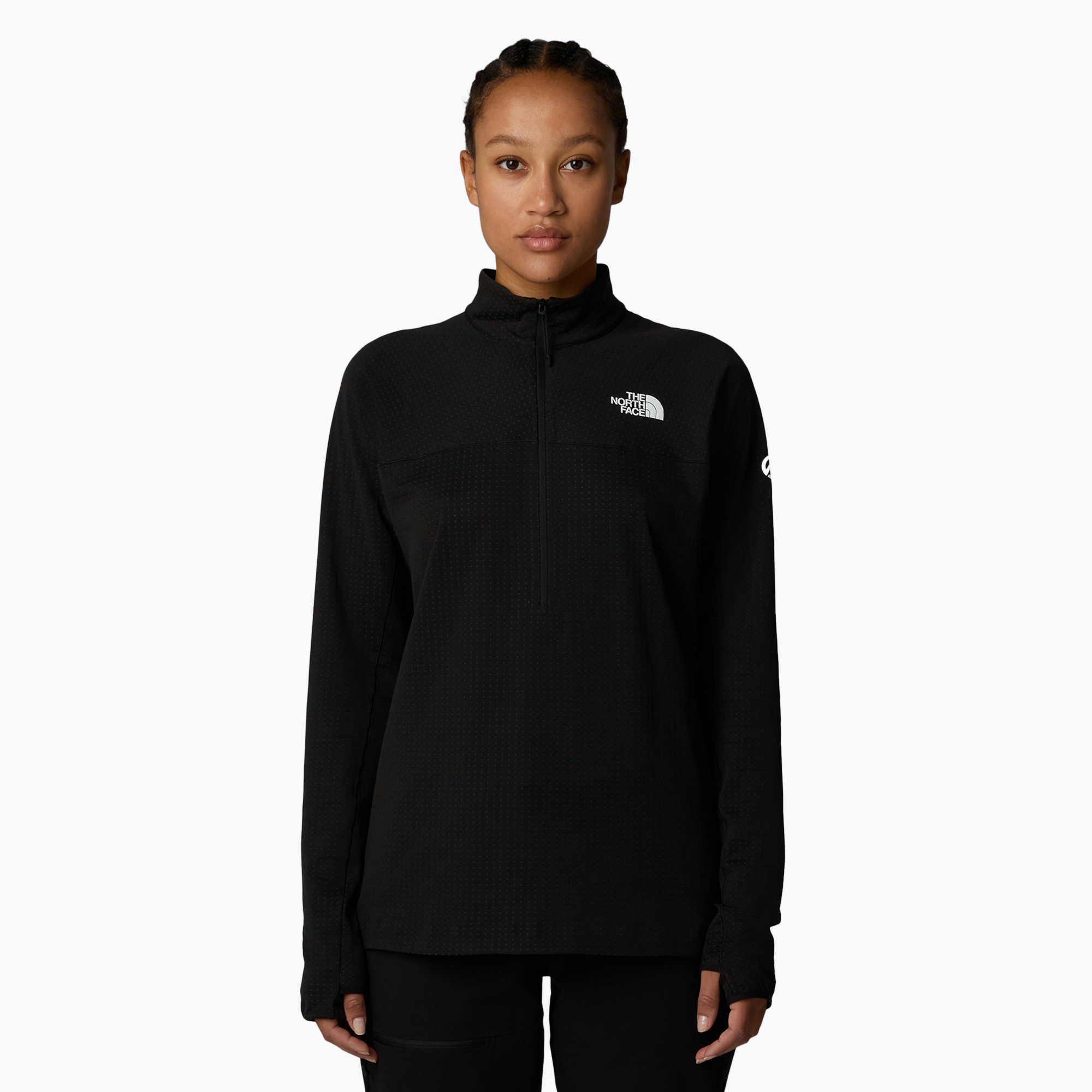 Women's The North Face Summit Futurefleece LT 1/2 Zip black/npf sweatshirt (S)