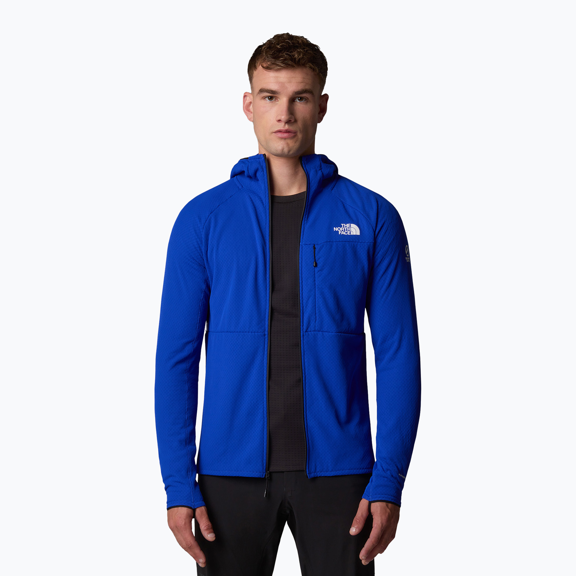 Men's The North Face Summit Futurefleece FZ blue/npf sweatshirt (XL)