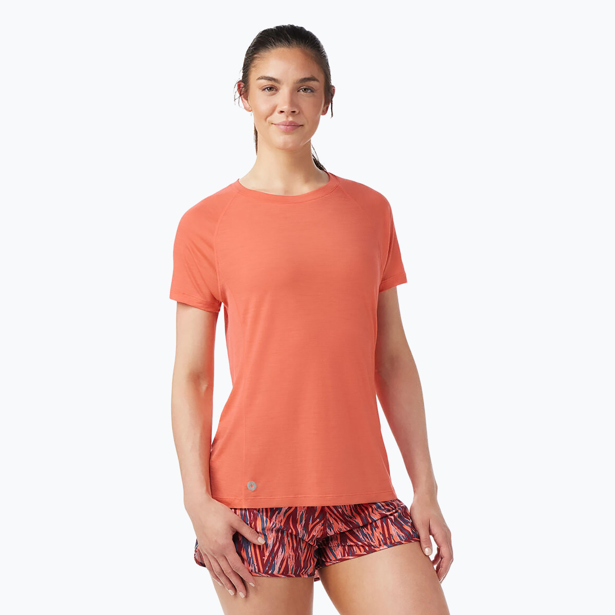 Women's thermal T-shirt Smartwool Active Ultralite coral reef (M)