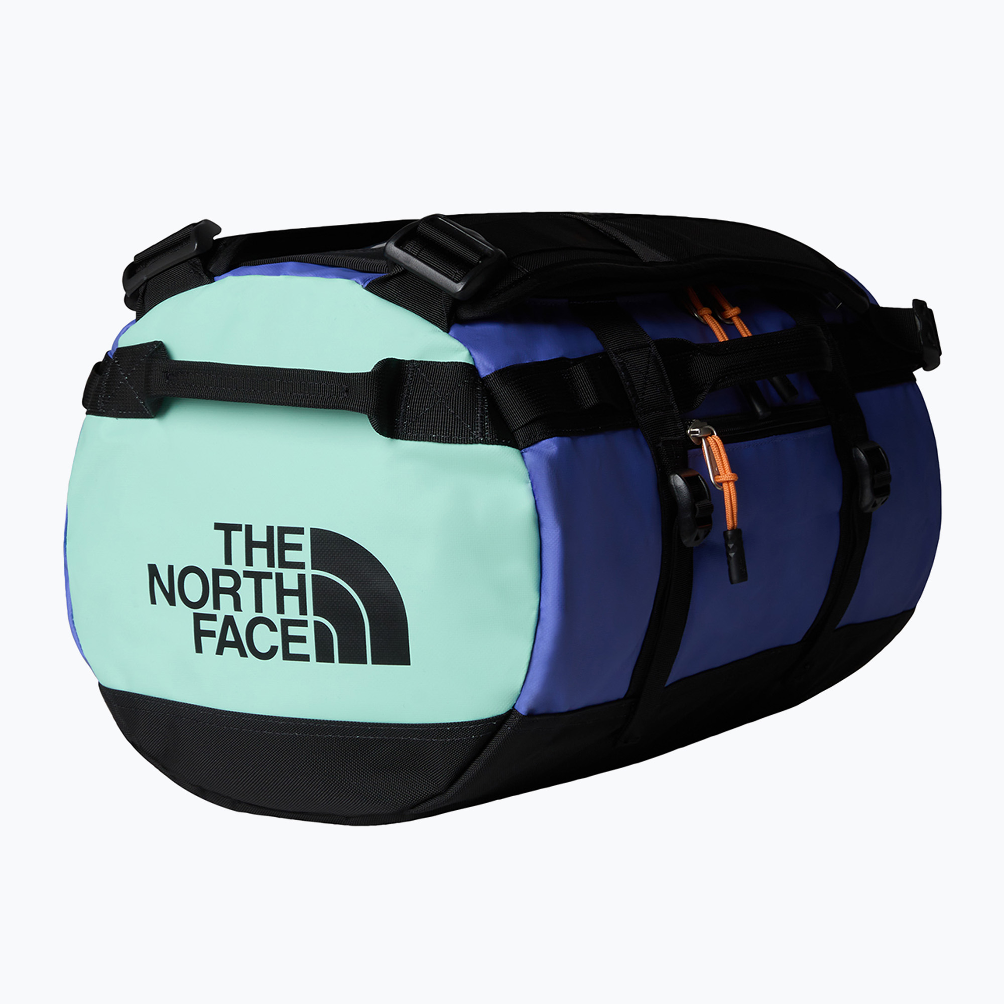 The North Face Base Camp Duffel XS 31 l indigo plum/bright foam/papaya travel bag (XS)