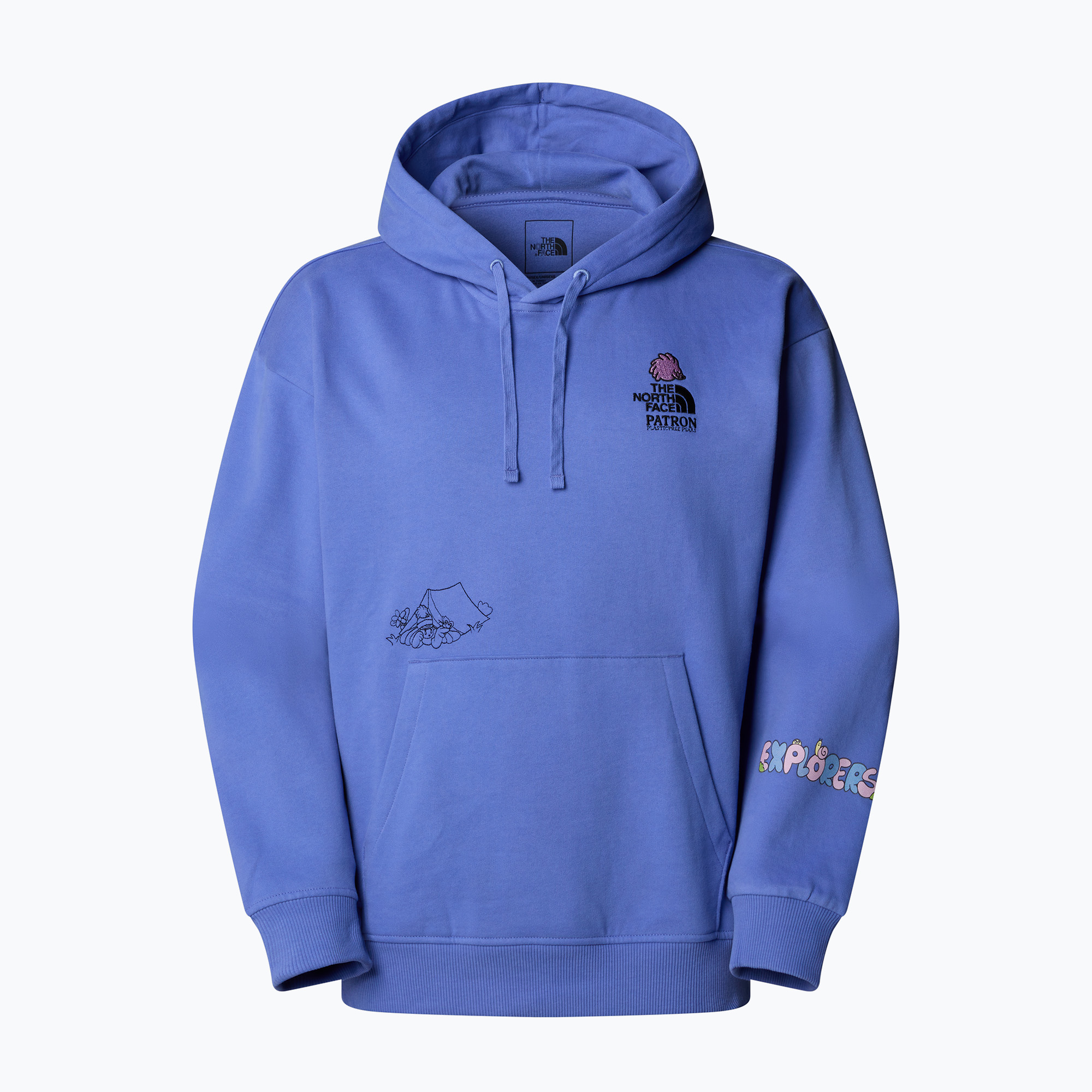 The North Face Mountain Cleanup Over Hoodie virtual blue (S)