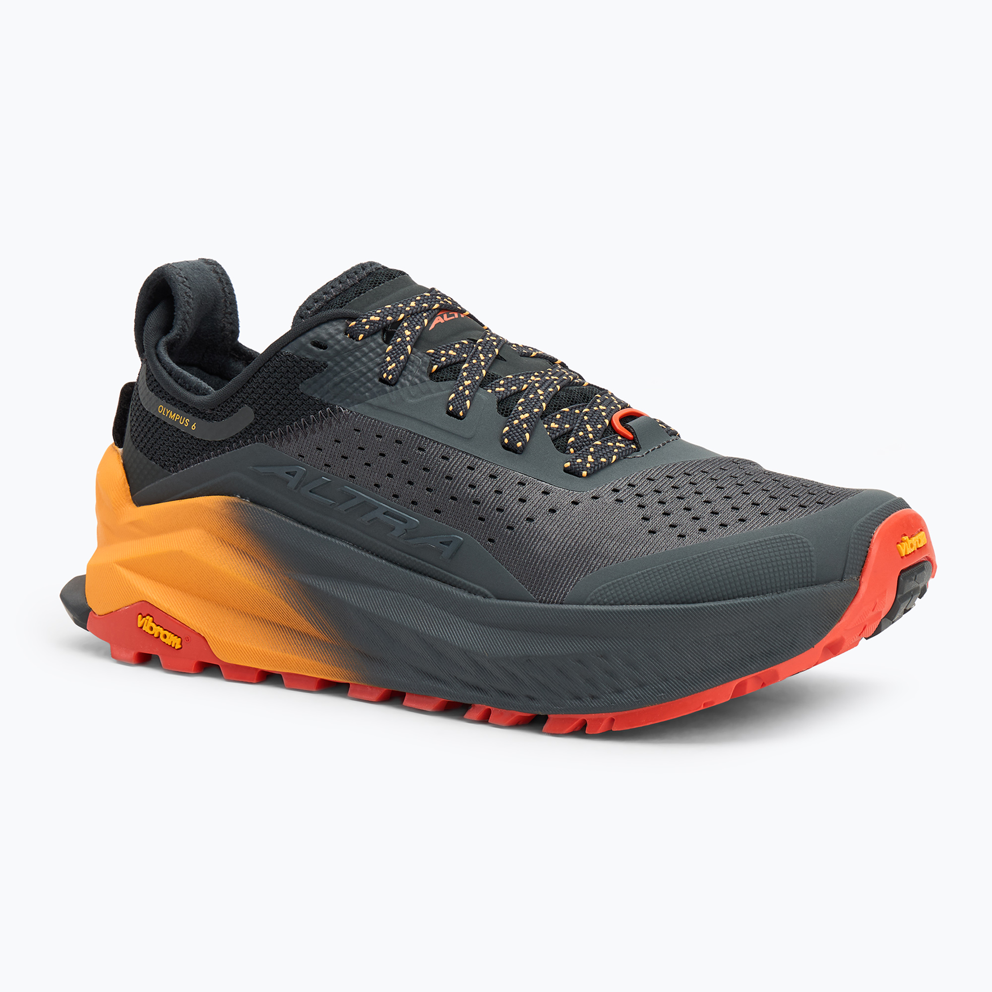Men's running shoes Altra Olympus 6 black/orange (44 EU)