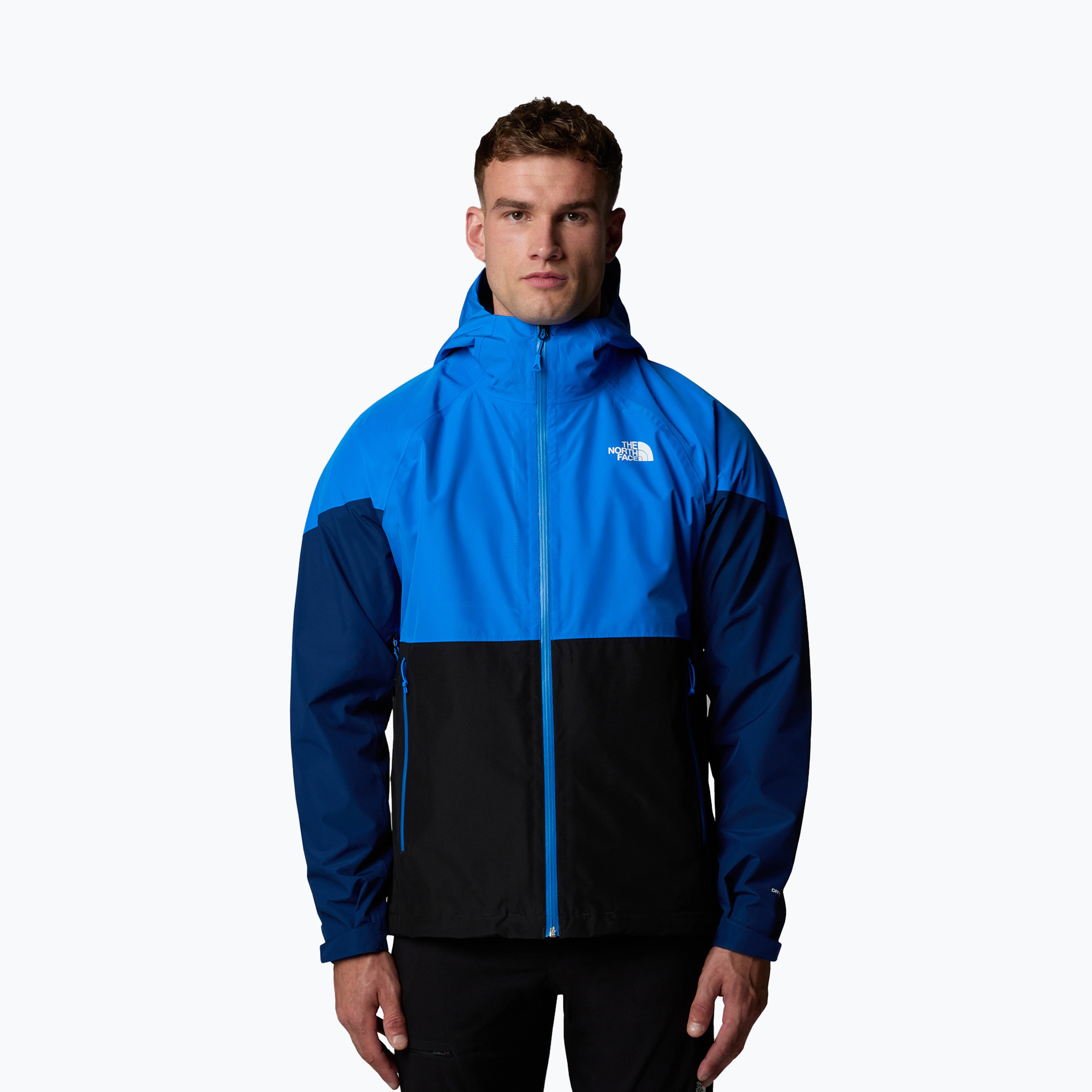 Men's rain jacket The North Face Lightning Zip-In tnf black/hero (XL)