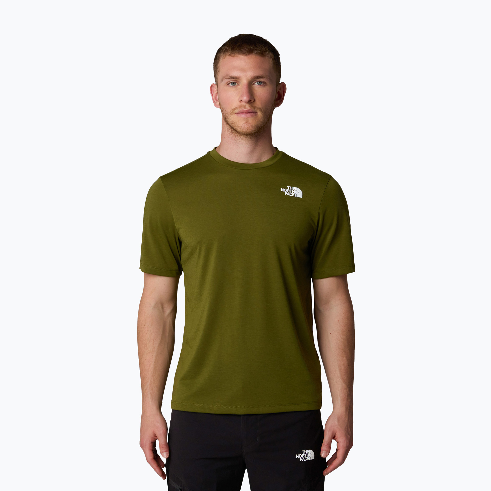 Men's The North Face Foundation Mountains Faces Tee forest olive (M)