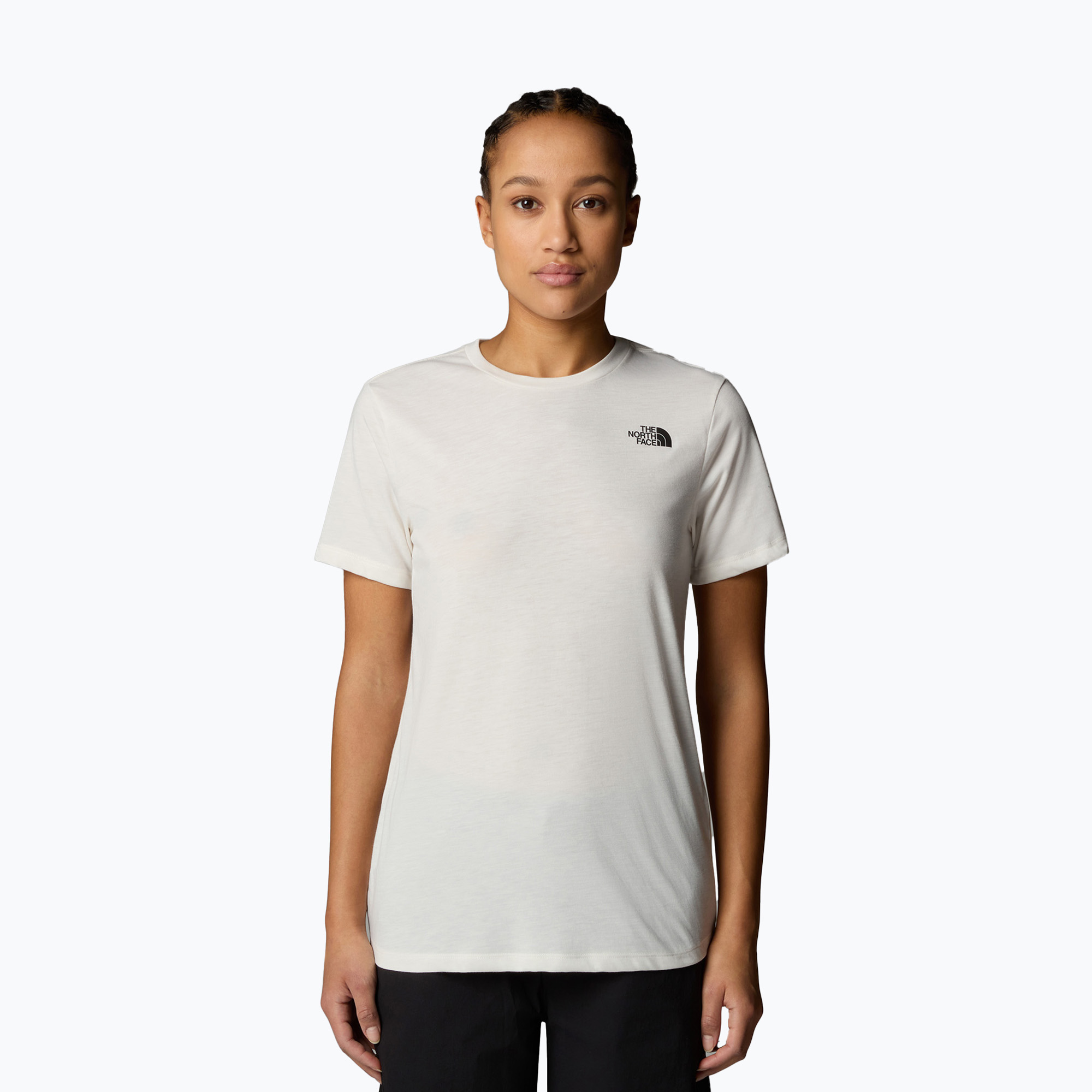 Women's T-shirt The North Face Foundation Half Dome Ca Graphic white dune (S)