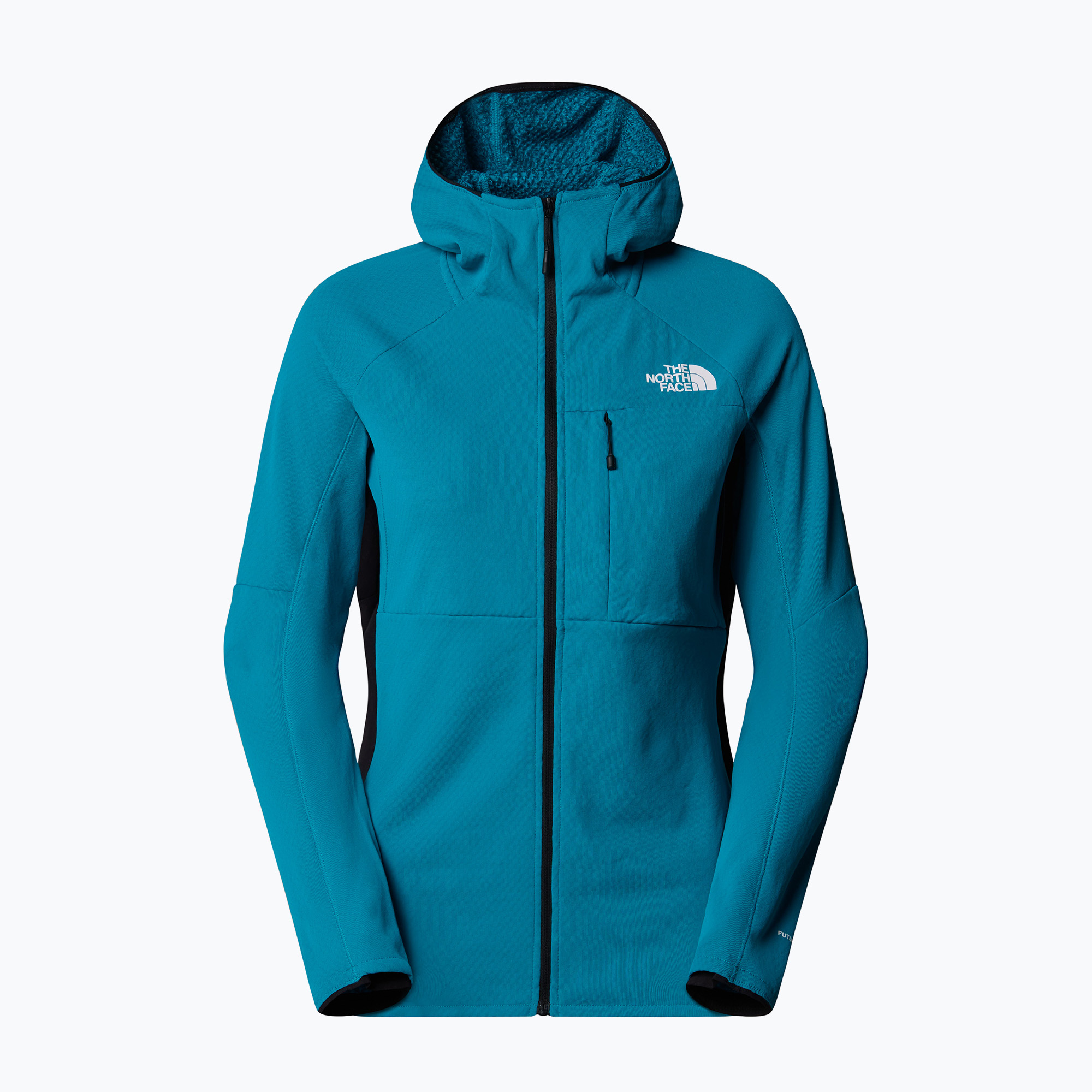 Women's The North Face Summit Futurefleece FZ deep teal sweatshirt (L)