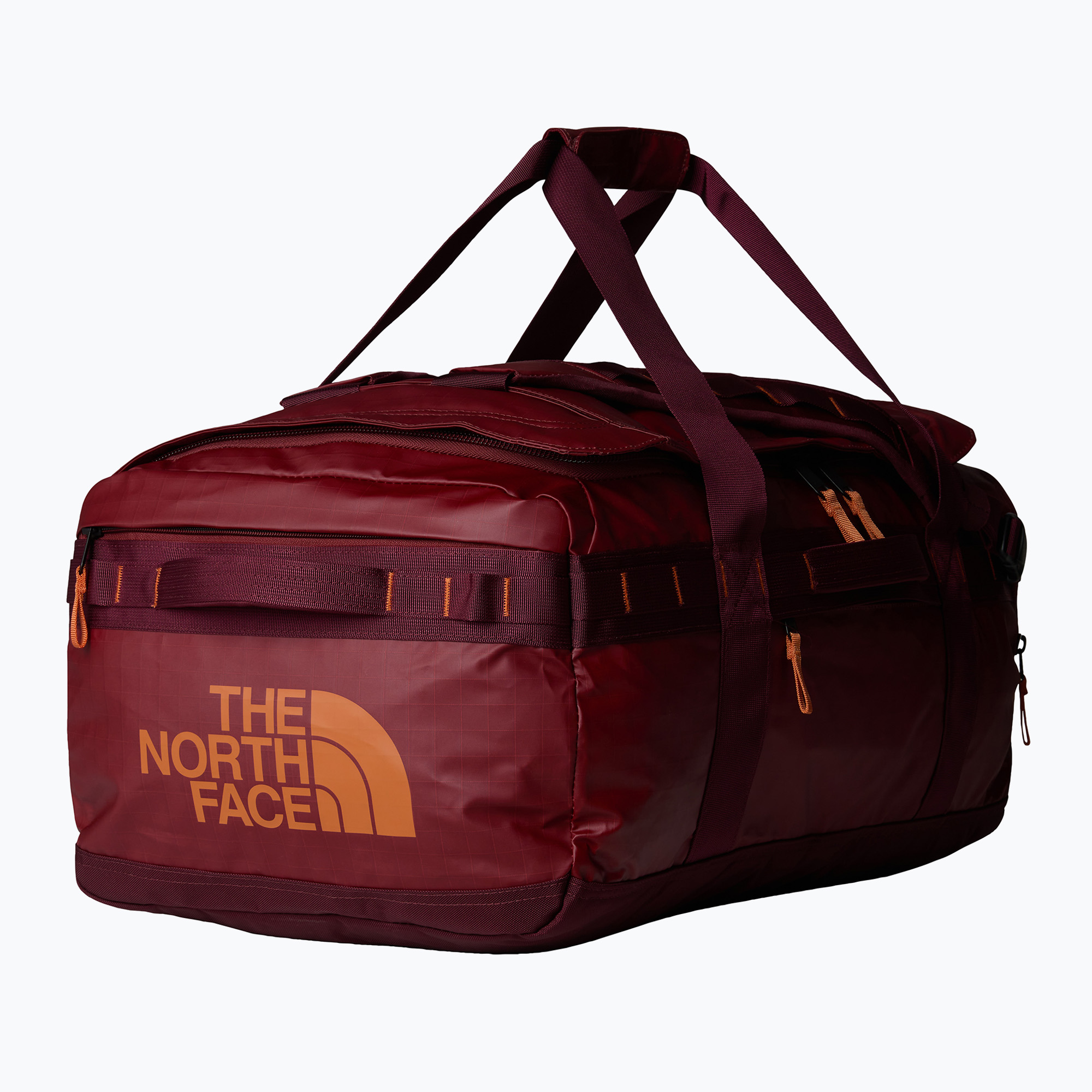 The North Face Base Camp Voyager Duffel 62 l sumac/iron bronze travel bag (62 l)