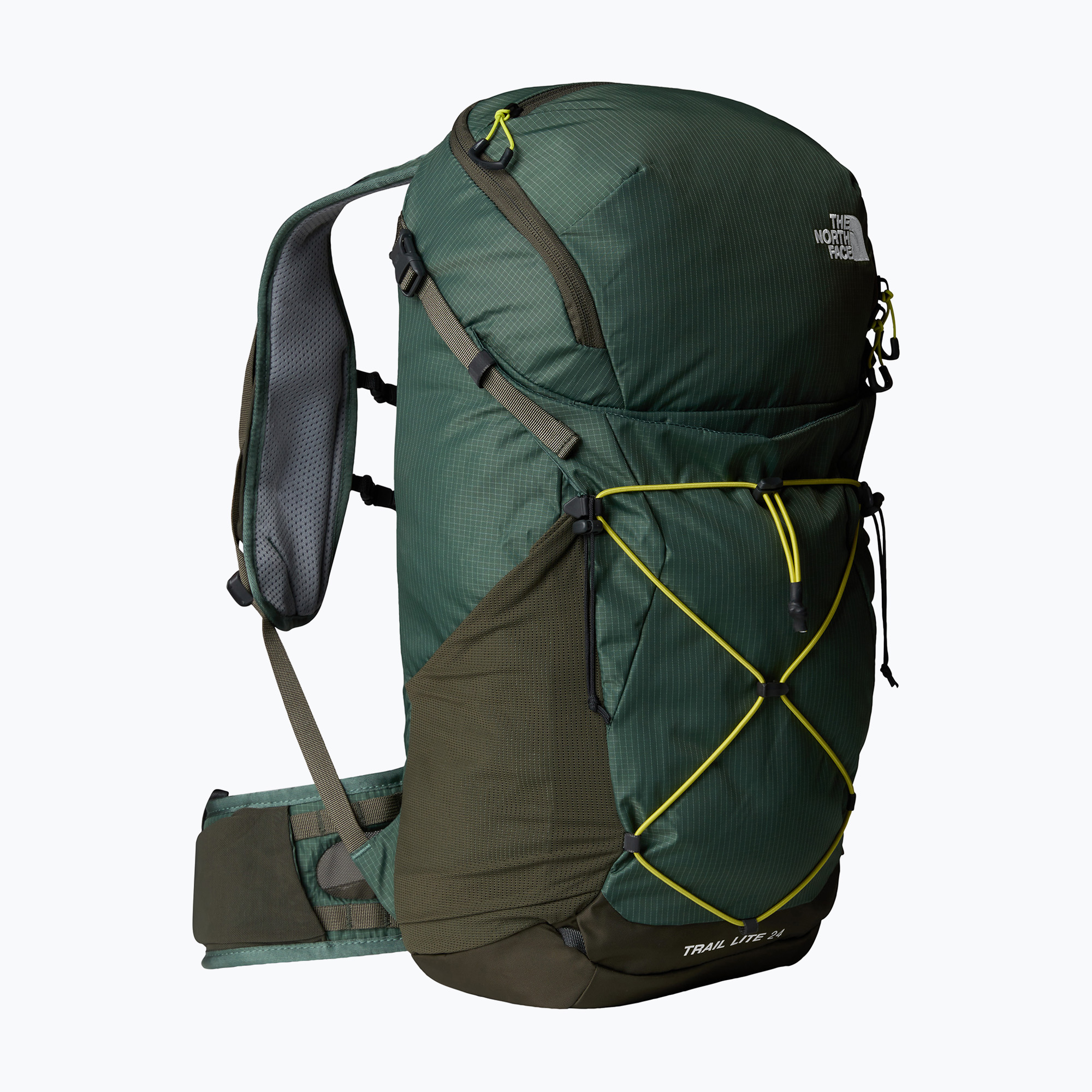 Women's hiking backpack The North Face Trail Lite 25 l duck green/new taupe green (M-L (25 l))