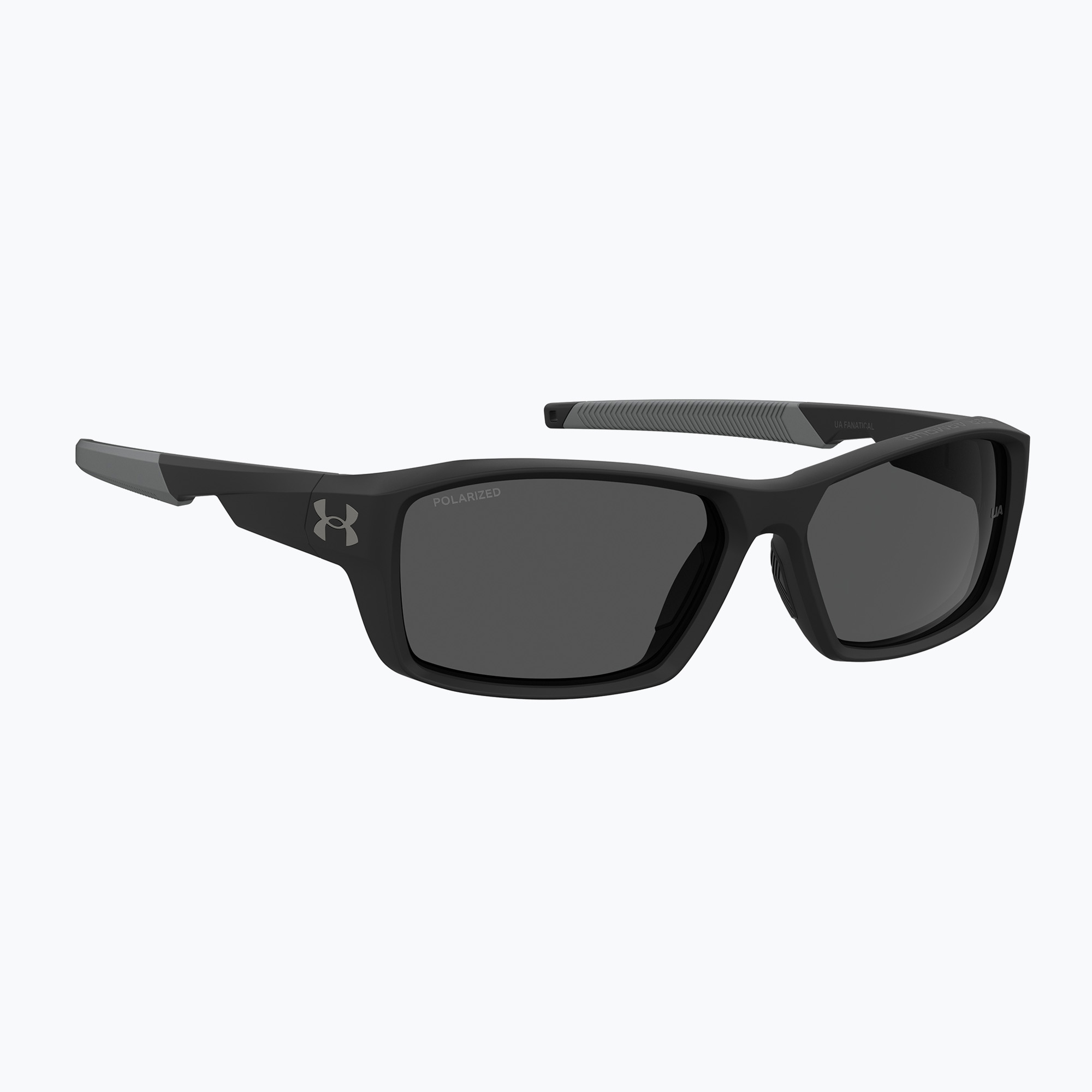 Under Armour Fanatical S3 matte black/grey polarised men's sunglasses