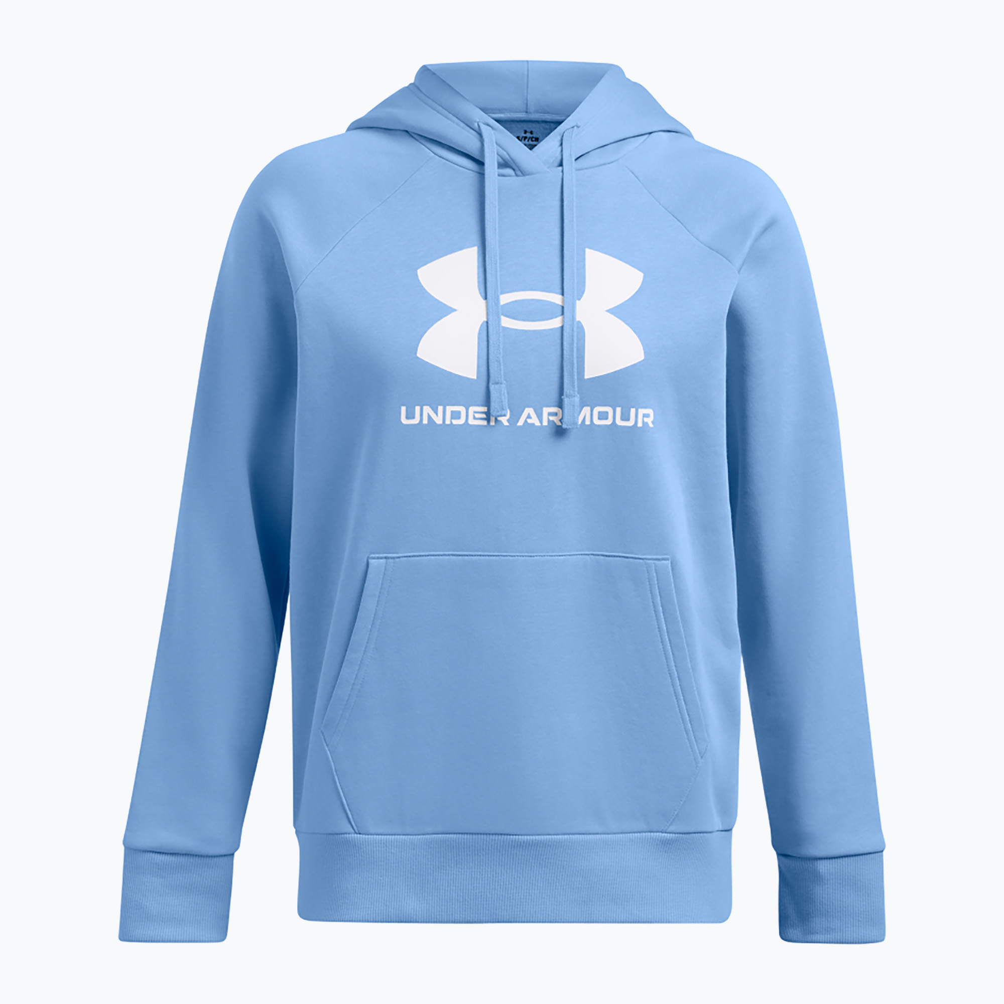 Women's Under Armour Rival Fleece Big Logo Hoody horizon blue/white (XS)