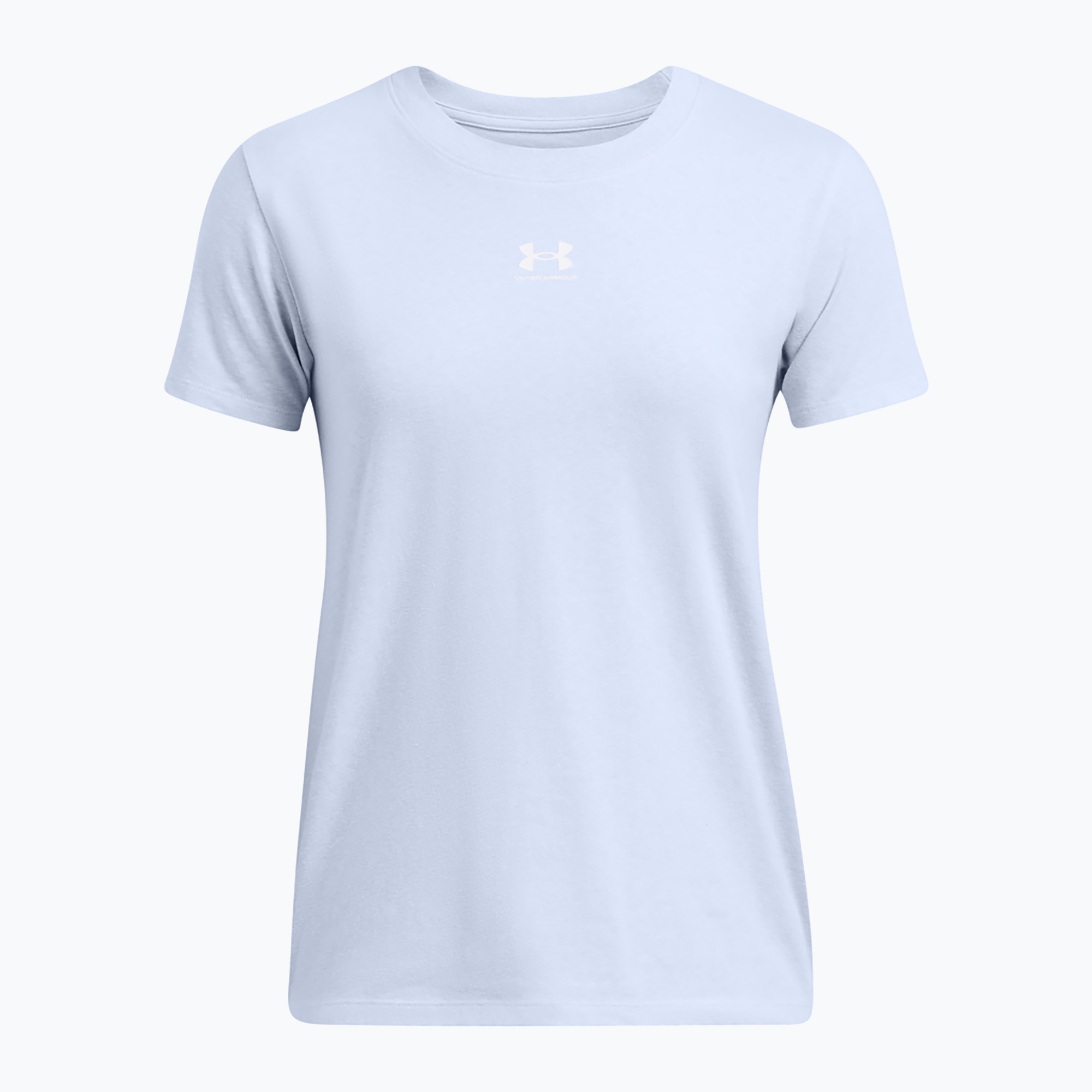 Under Armour women's Rival Core hydro nimbus blue/white t-shirt (S)