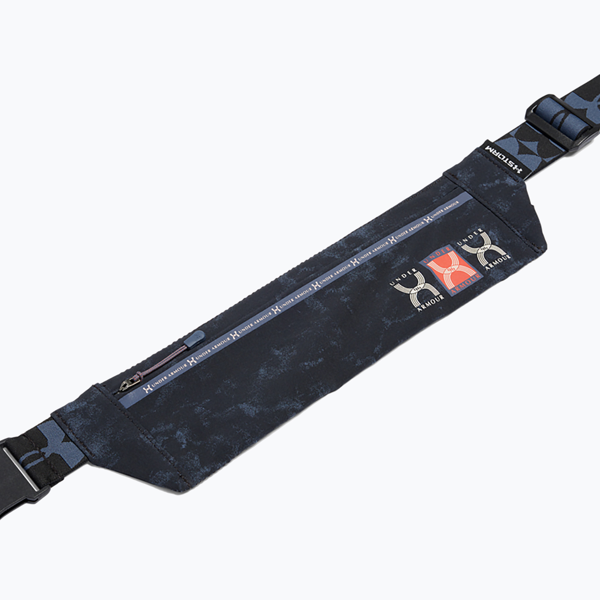 Running belt Under Armour Launch Run black/downpour gray/white quartz