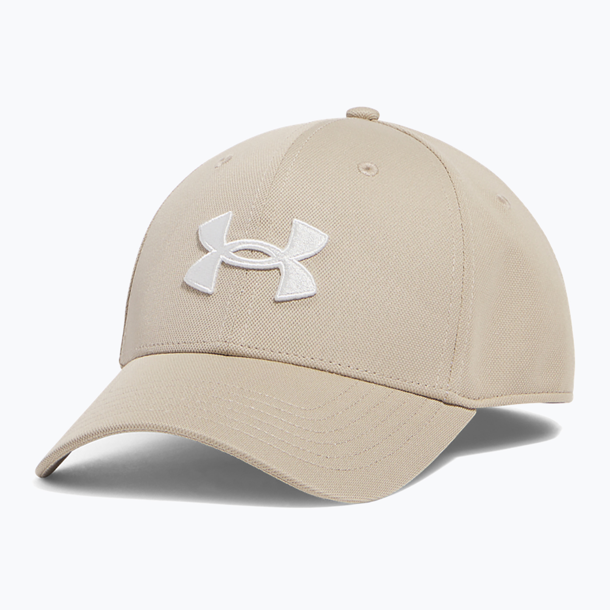 Men's baseball cap Under Armour Blitzing city khaki/white quartz (L-XL)