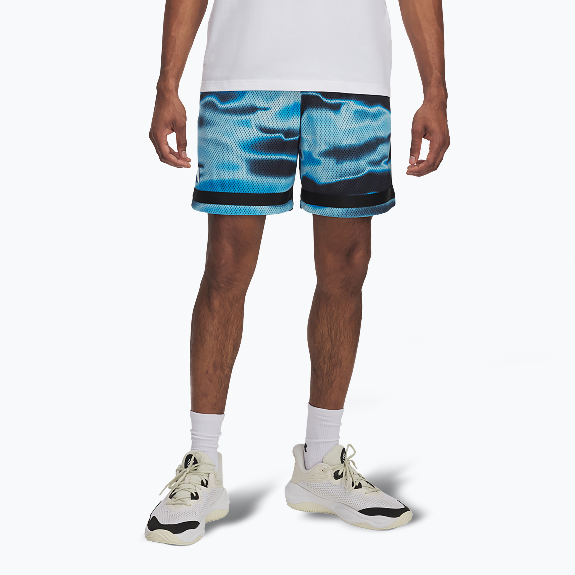 Men's basketball shorts Under Armour Curry Statement II midnight navy / stream (XXL)