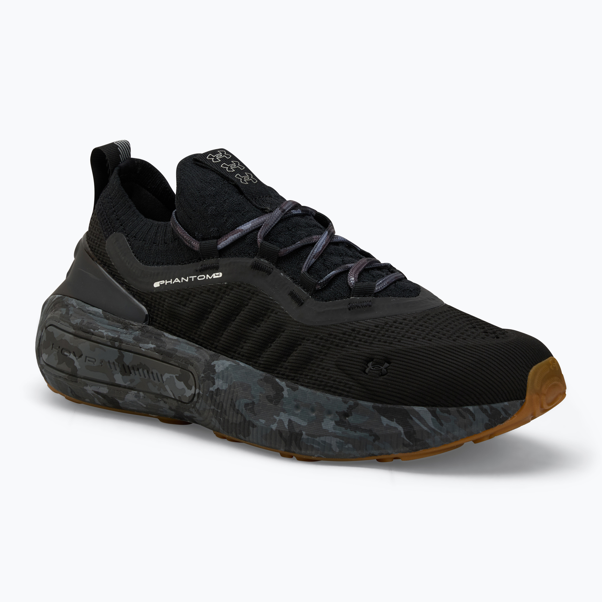 Men's Under Armour Phantom 4 Camo black/steel/ultimate black shoes (44.5 EU)