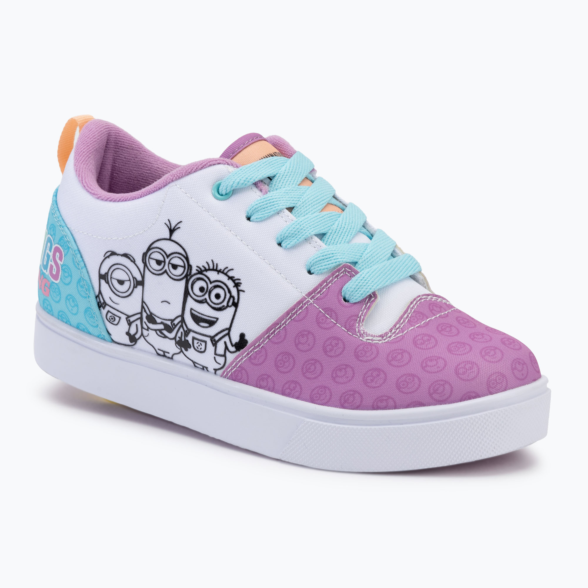 Heelys Minions Ezzential children's shoes white/purple/sky blue (31 EU)