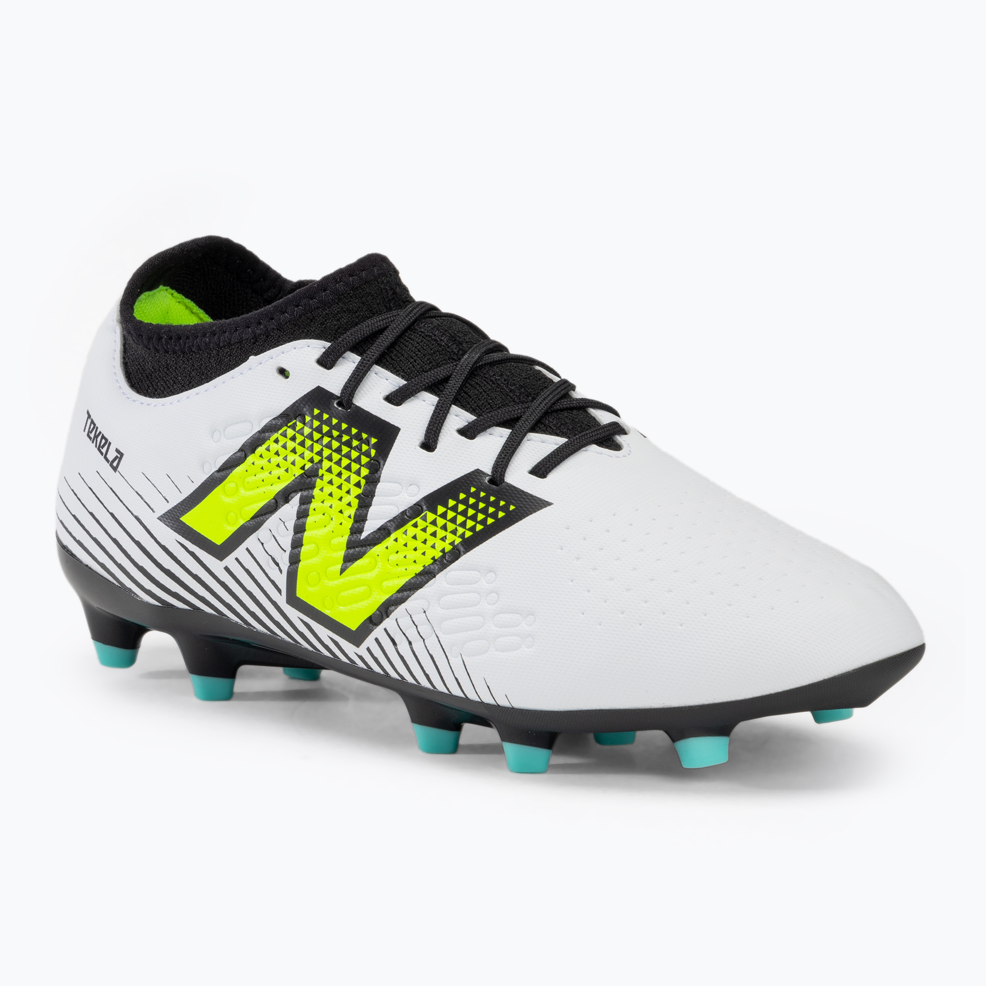 New Balance men's football boots Tekela Magique V4+ FG white (41.5 EU)