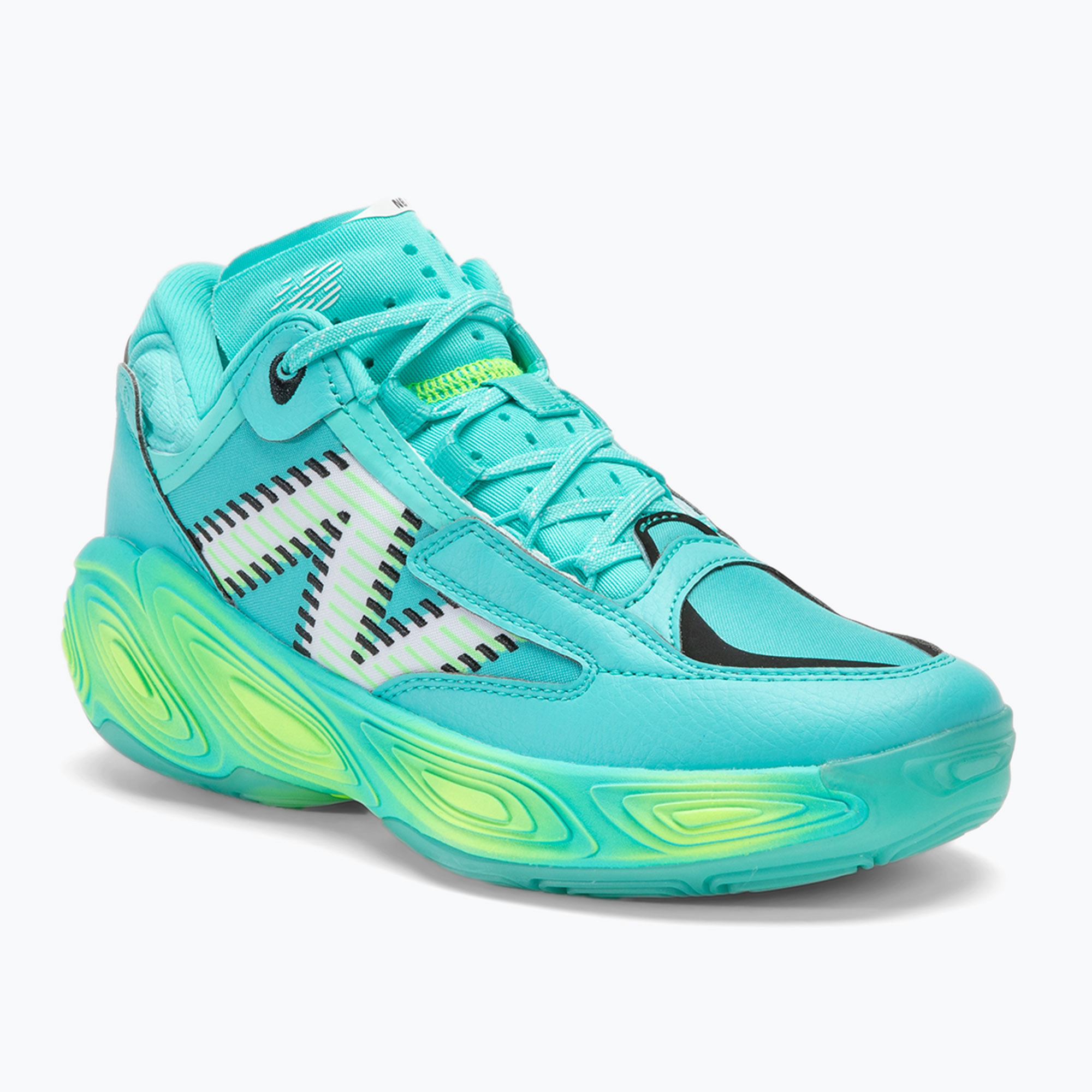 New Balance Fresh Foam BB v2 green basketball shoes (44.5 EU)