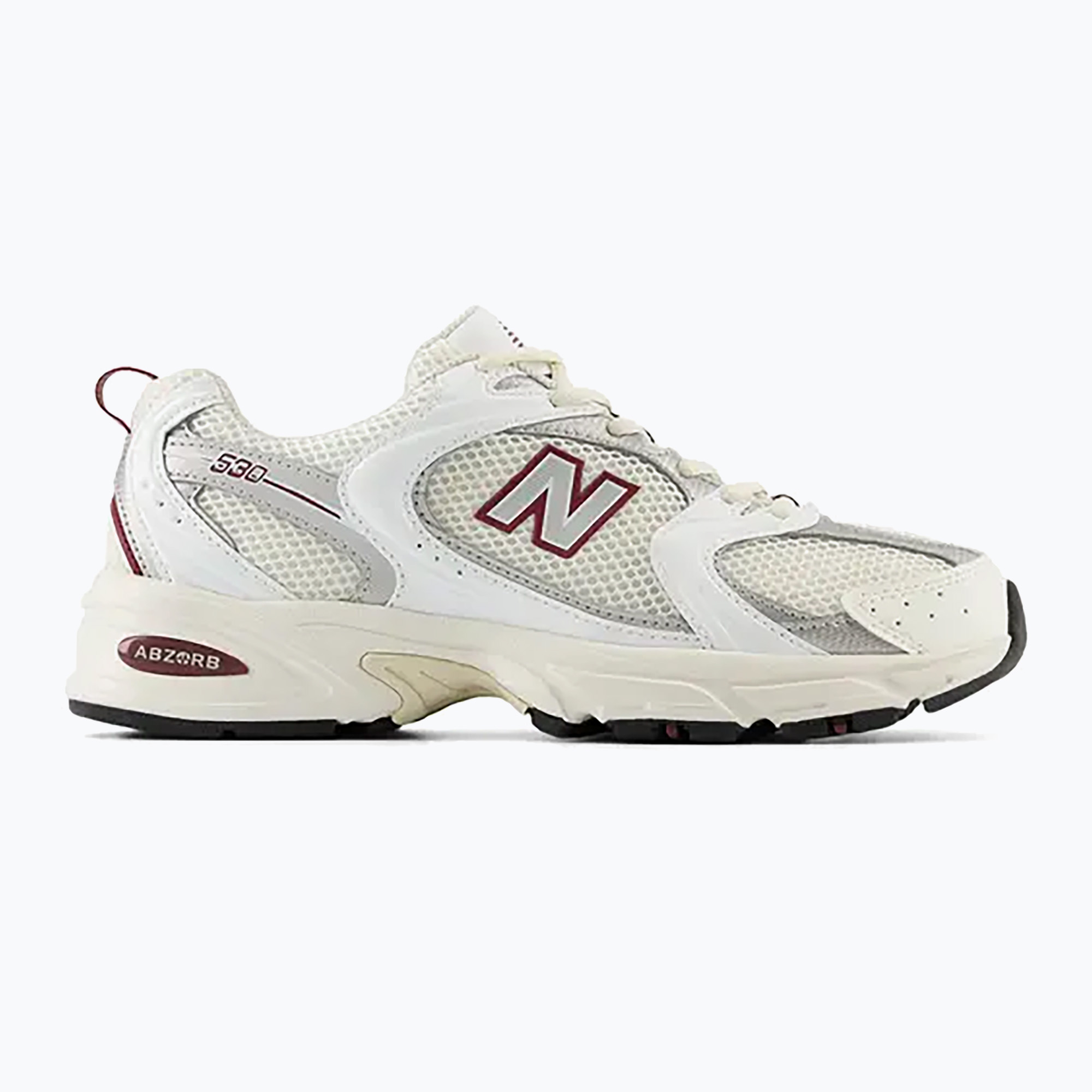 New Balance 530's sea salt/mercury red shoes (44.5 EU)