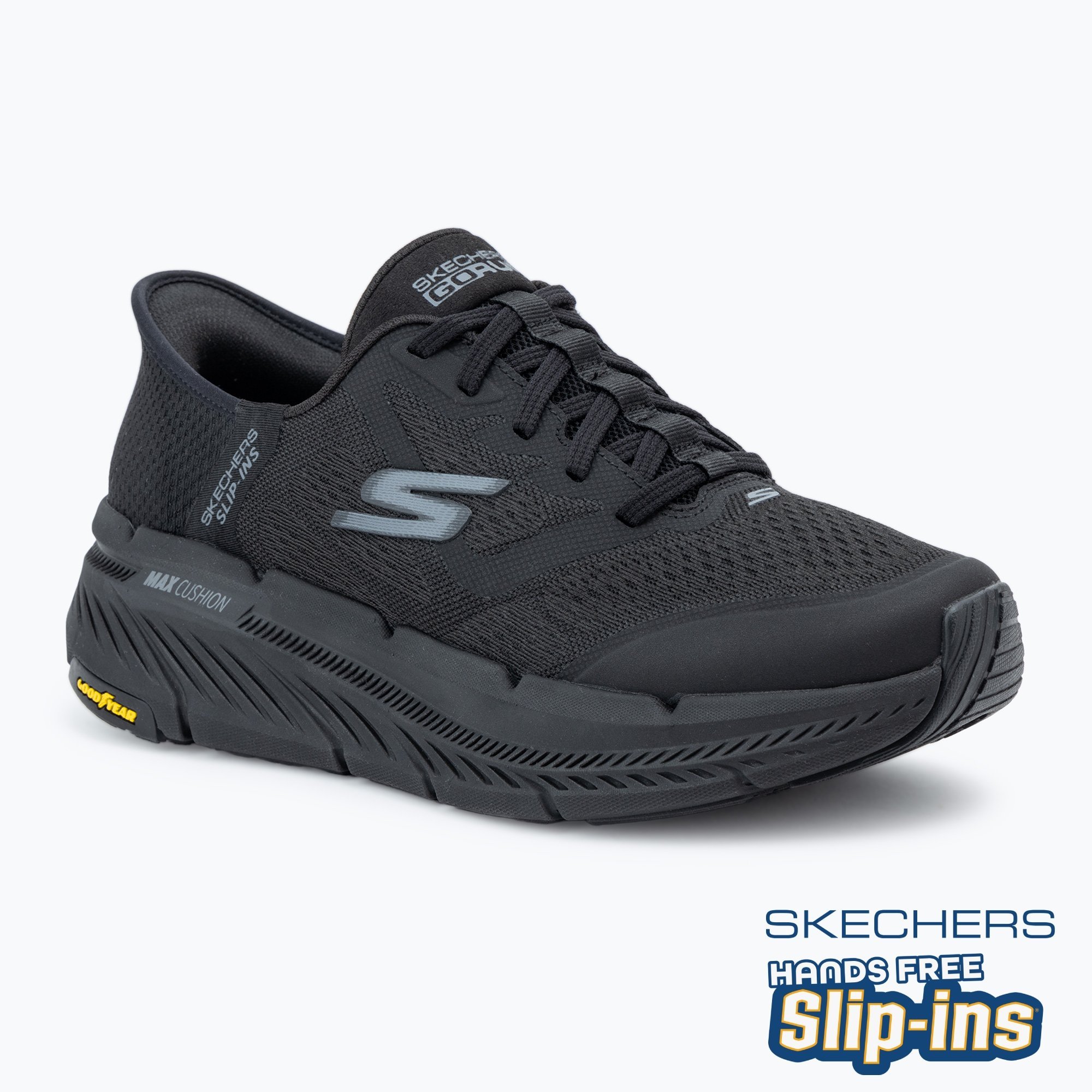 SKECHERS men's shoes Max Cushioning Premier 2.0 black (41 EU)