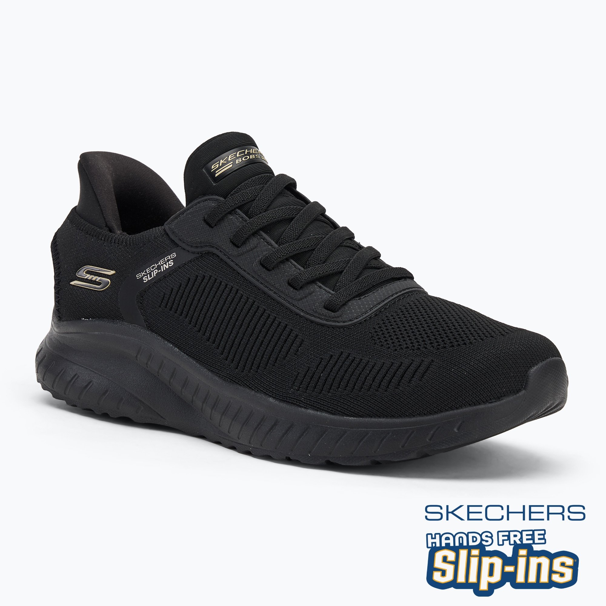 Women's shoes SKECHERS Bobs Squad Chaos Current Muse black