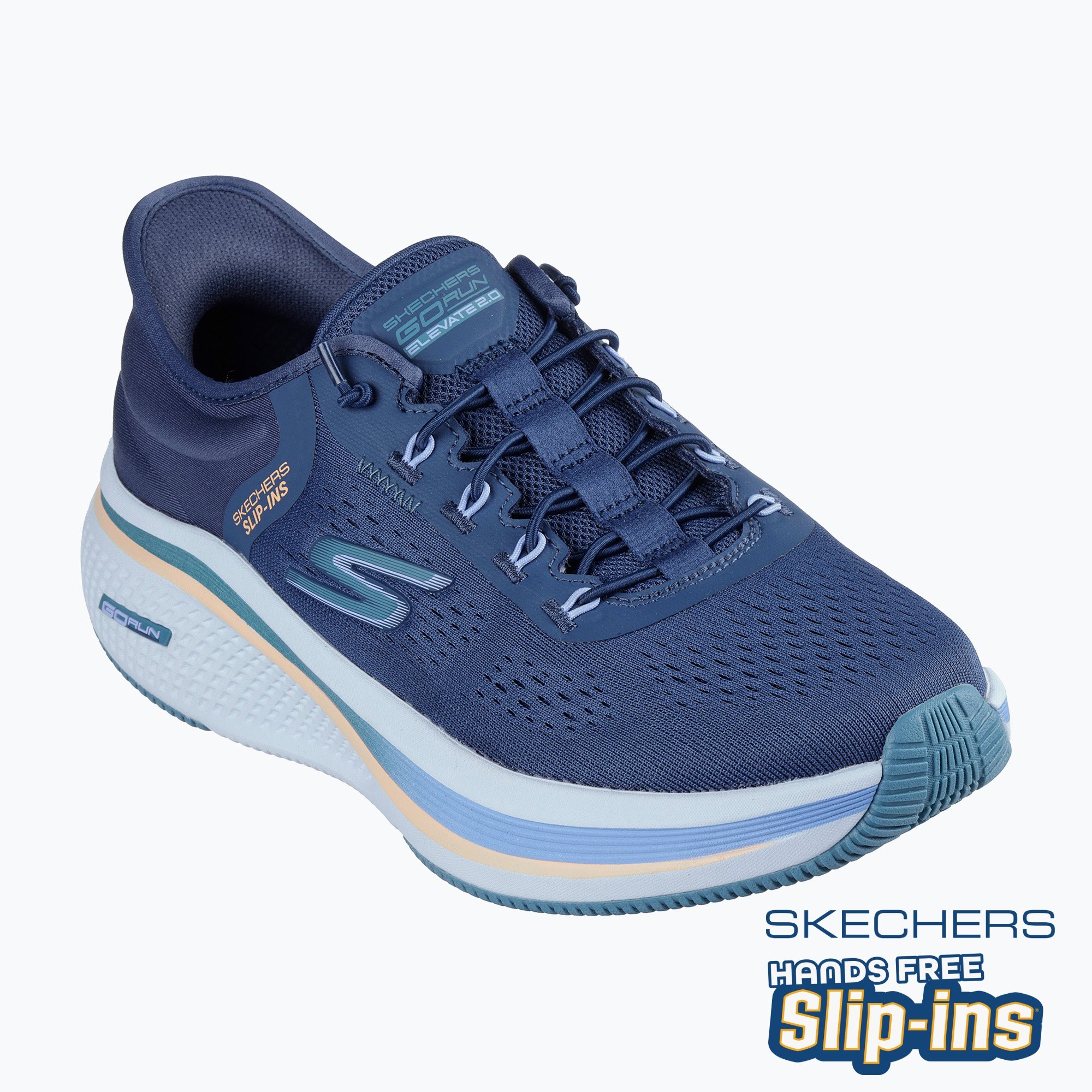 Women's running shoes SKECHERS Go Run Elevate 2.0 Banyan navy (36.5 EU)