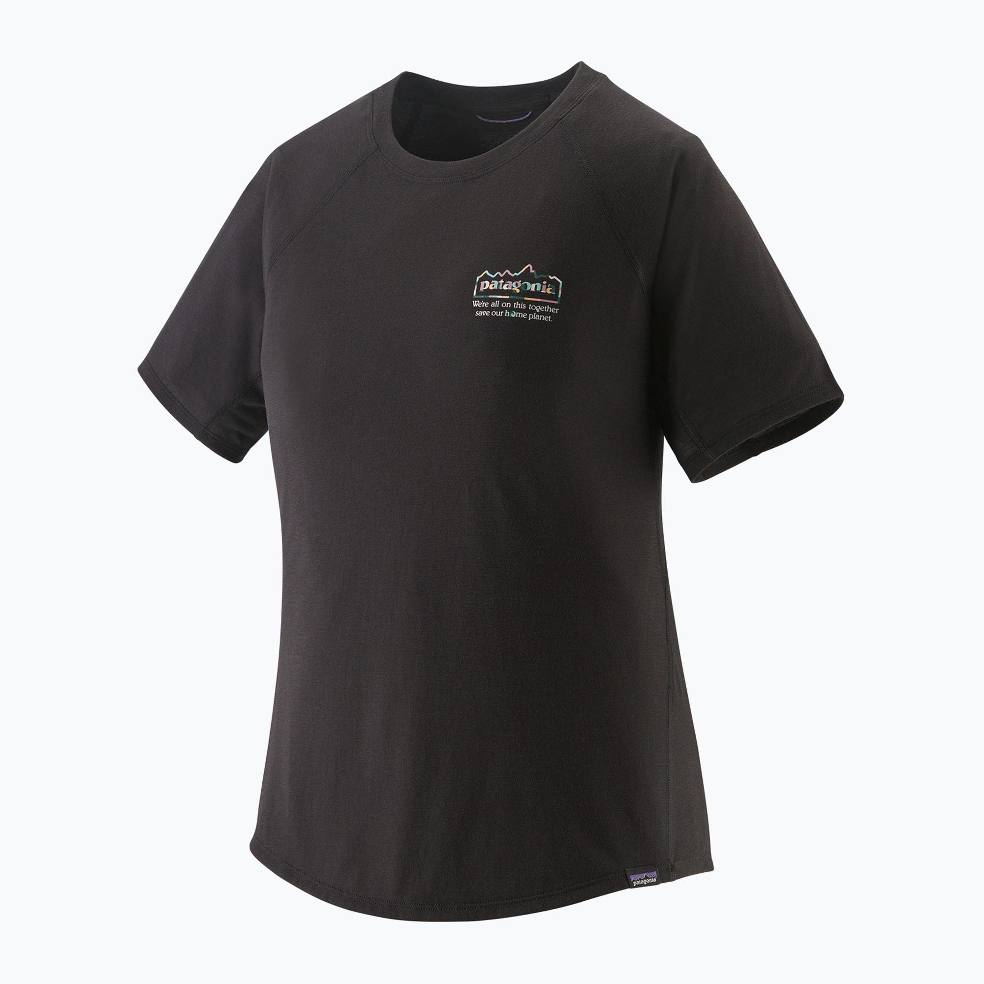 Women's Patagonia Capilene Cool Trail T-shirt Graphic unity fitz/black (M)