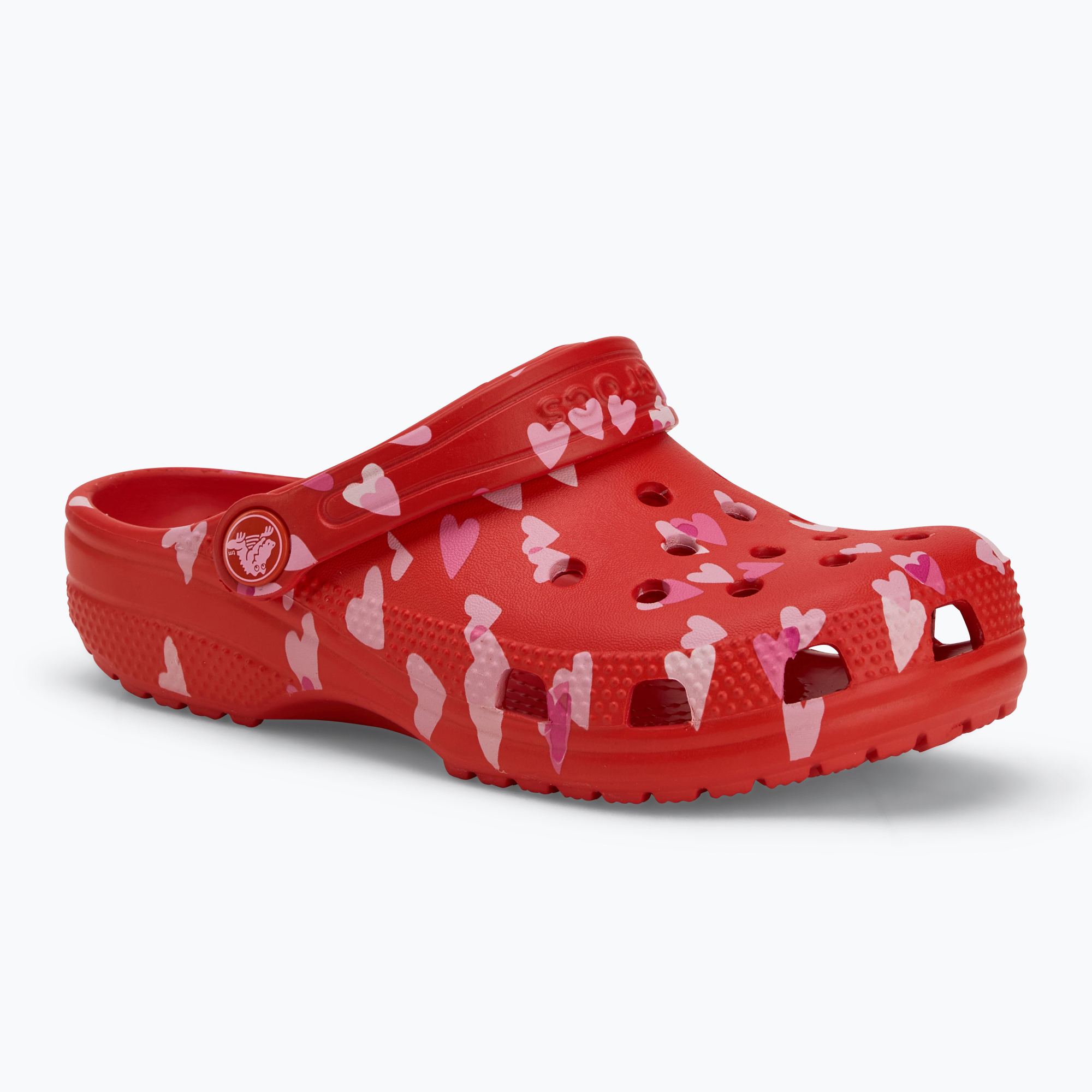 Children's clogs Crocs Classic Valentines Day Clog Kids cherry red (28-29 EU)