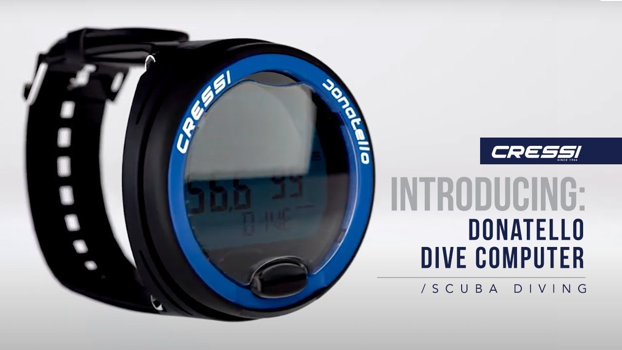 Cressi Donatello Diving computer black-blue KS860022