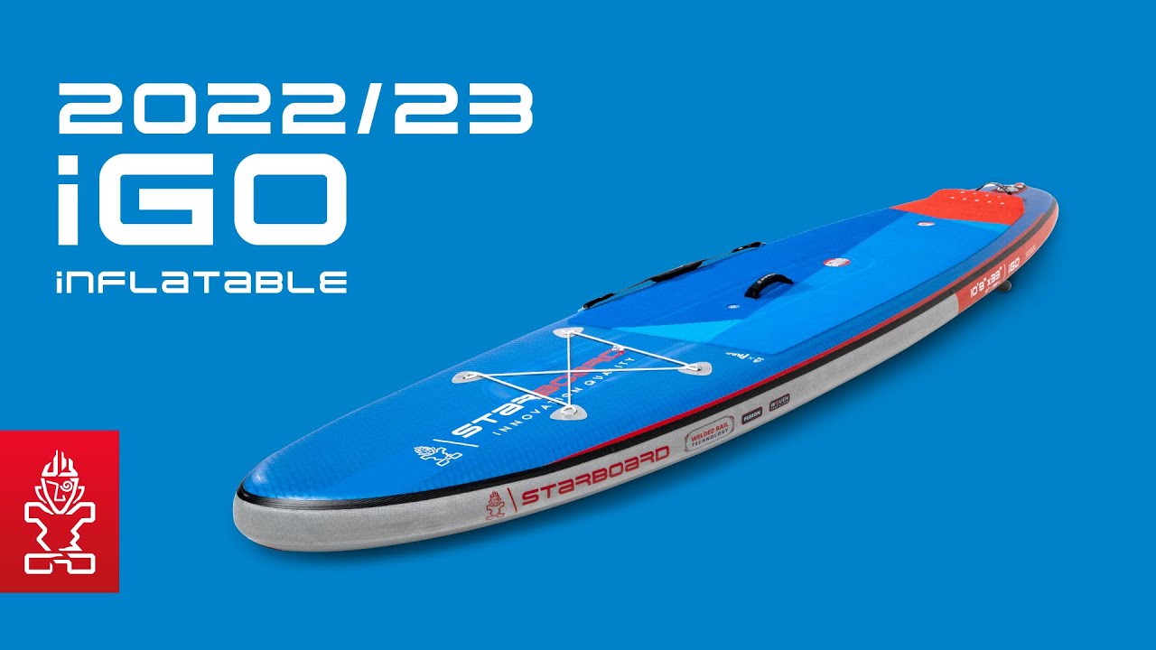 Starboard iGO SUP board 10'8" blue