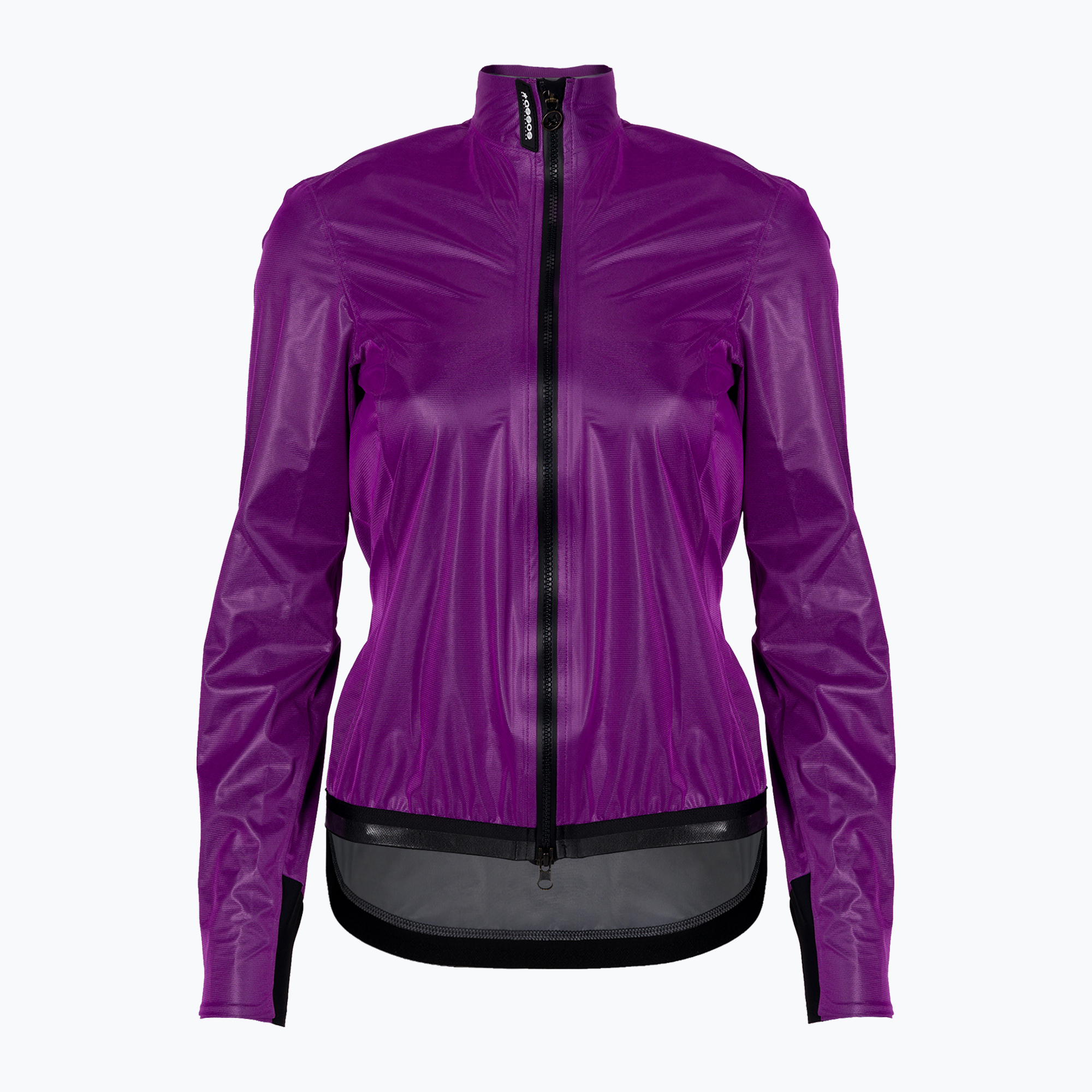 Women's cycling jacket ASSOS Dyora RS Rain purple 12.32.372.4B (M)
