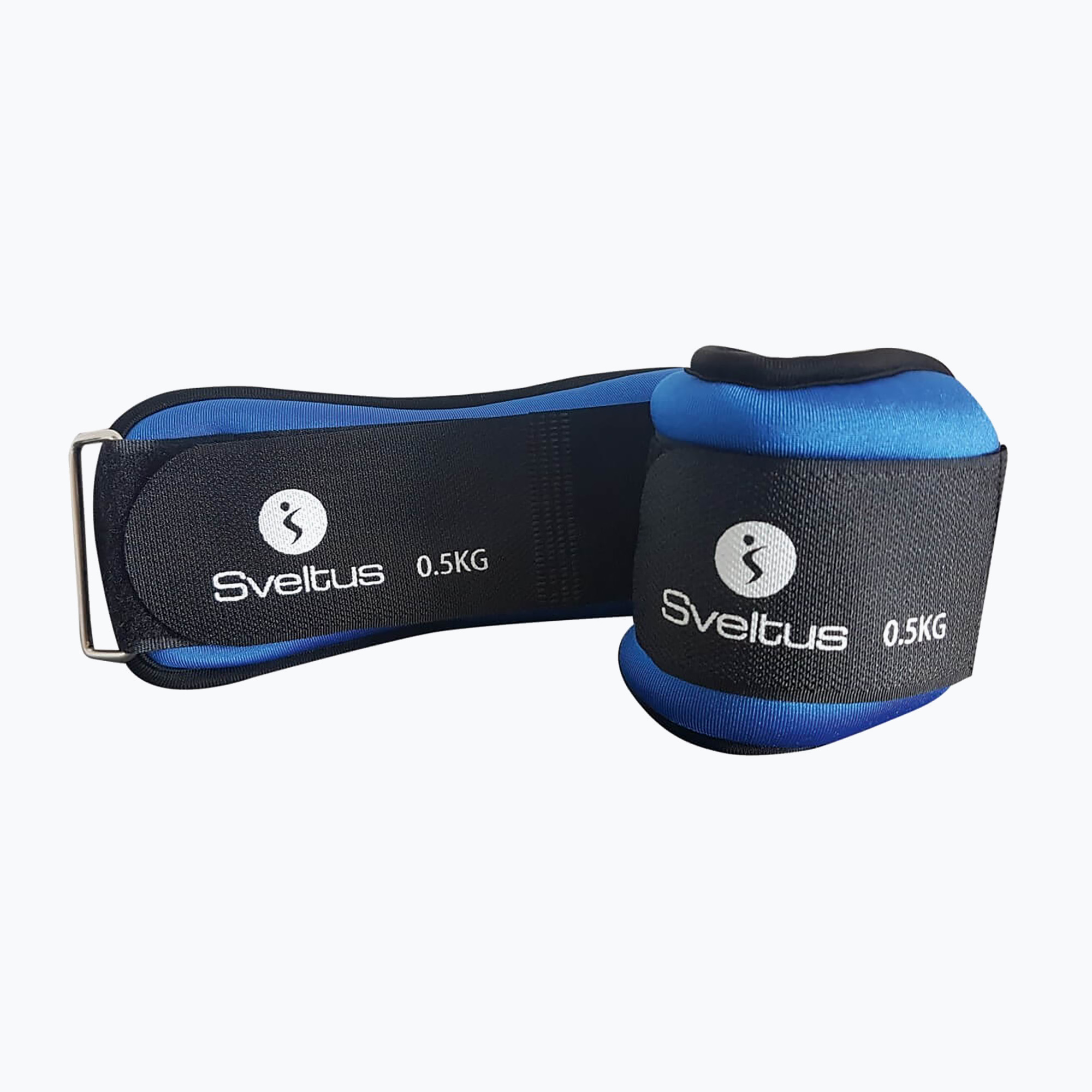 Ankle and wrist weights 0.5 kg 2 pcs. Sveltus Weighted Cuff navy blue 0940 (0.5 kg)