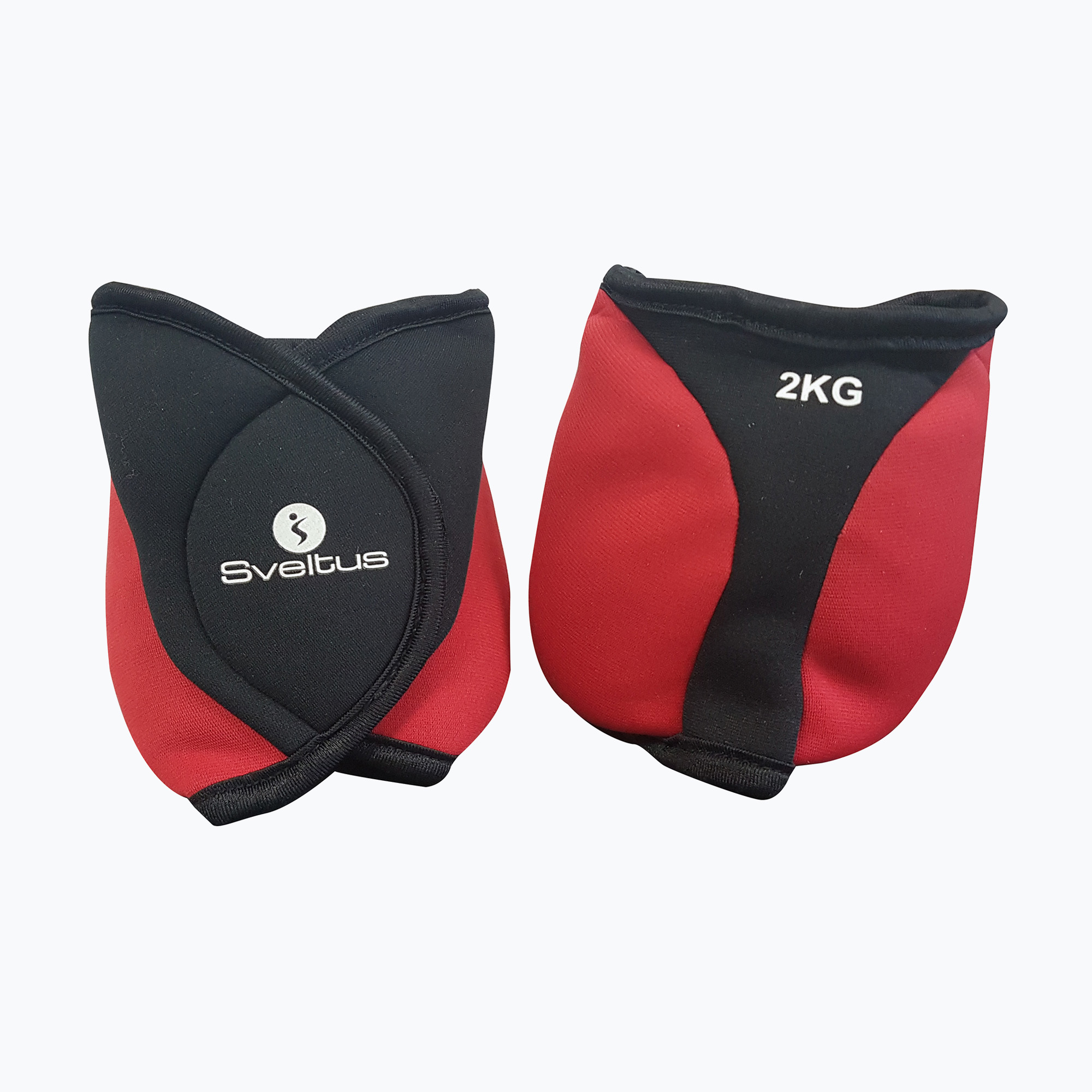 Sveltus ankle weights 2 kg 2 pcs red/black (2 kg)