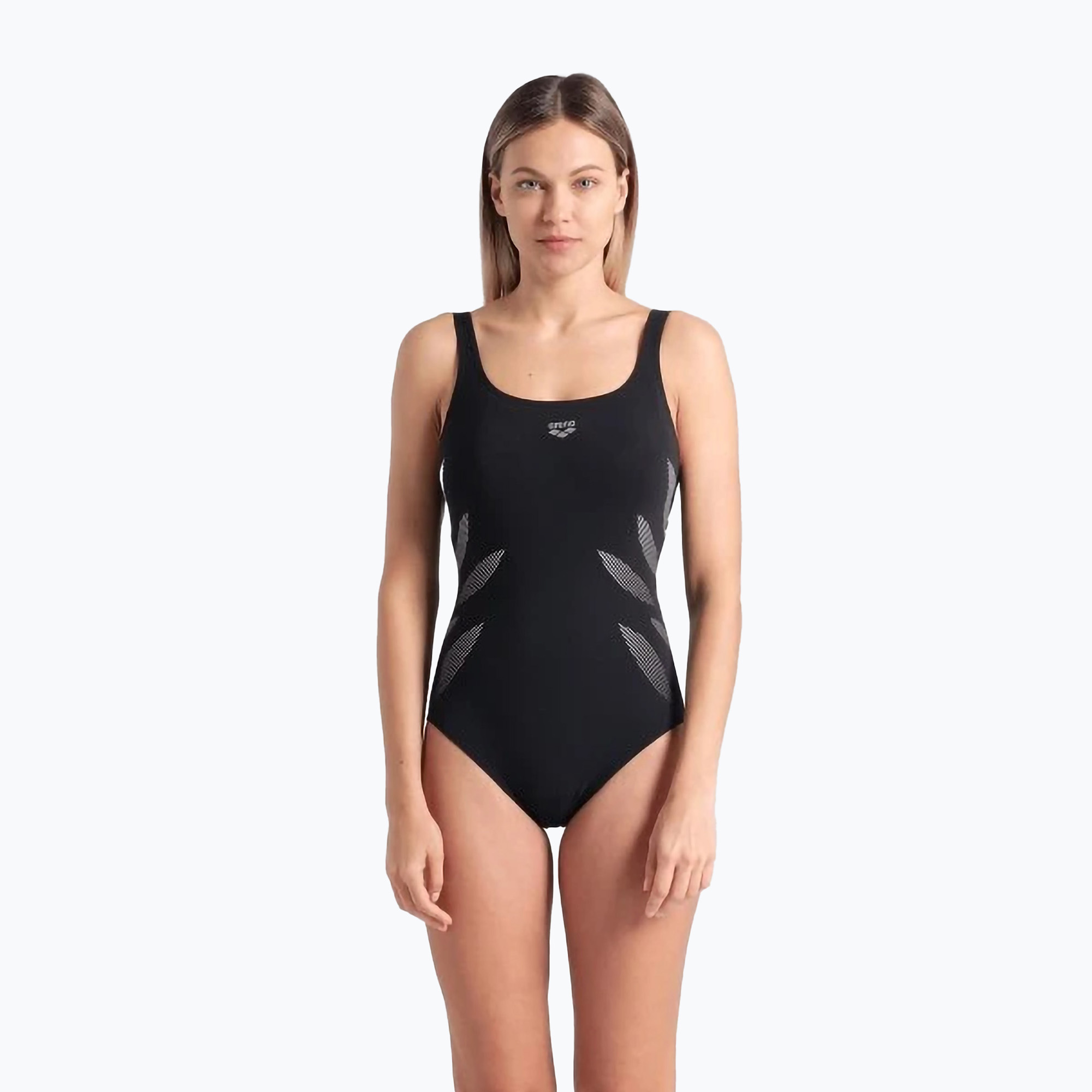 Women's one-piece swimsuit arena Milena Wing Back black (40 FR)
