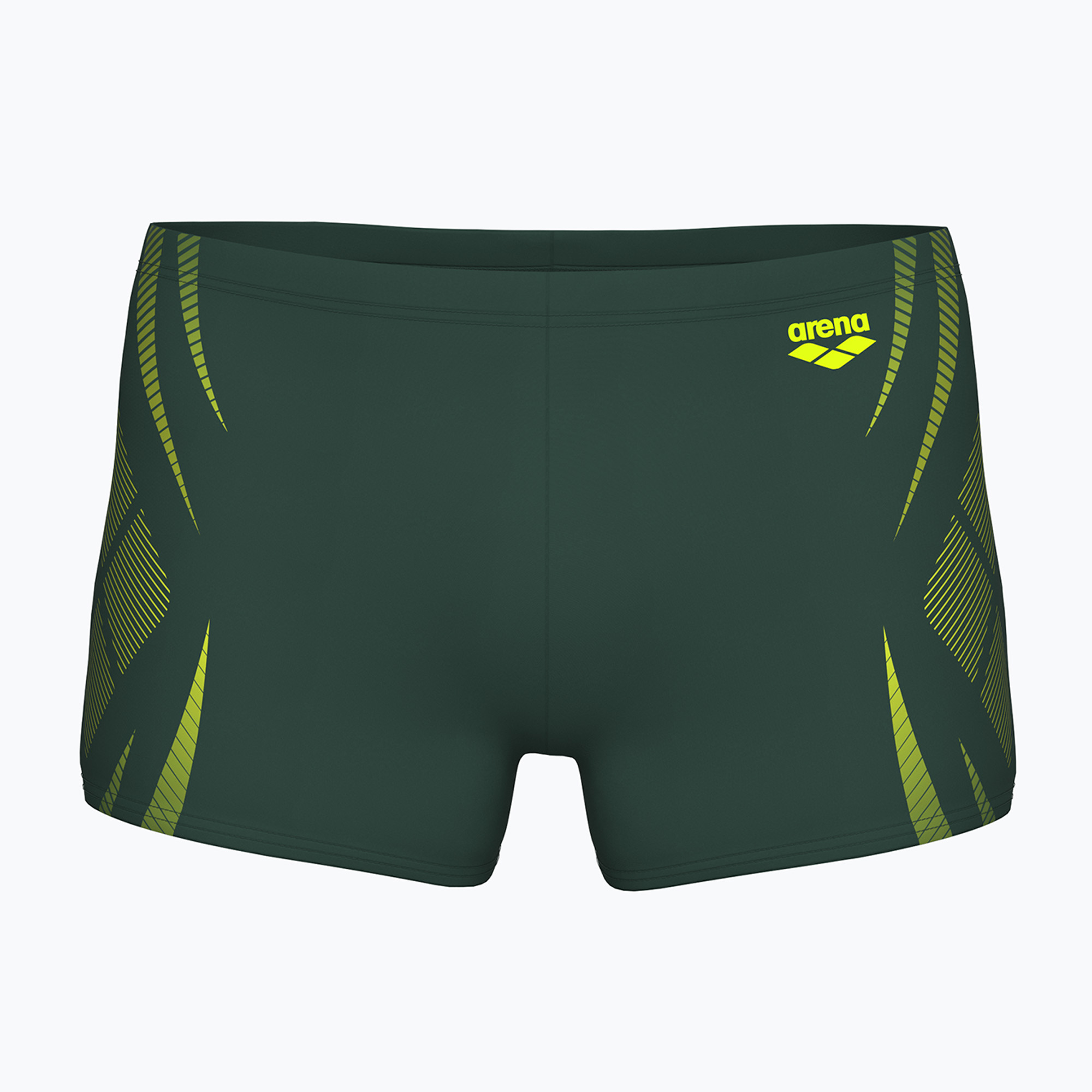 Men's arena Poseidonia Swim Short dark sage/artic lime boxer shorts (105)