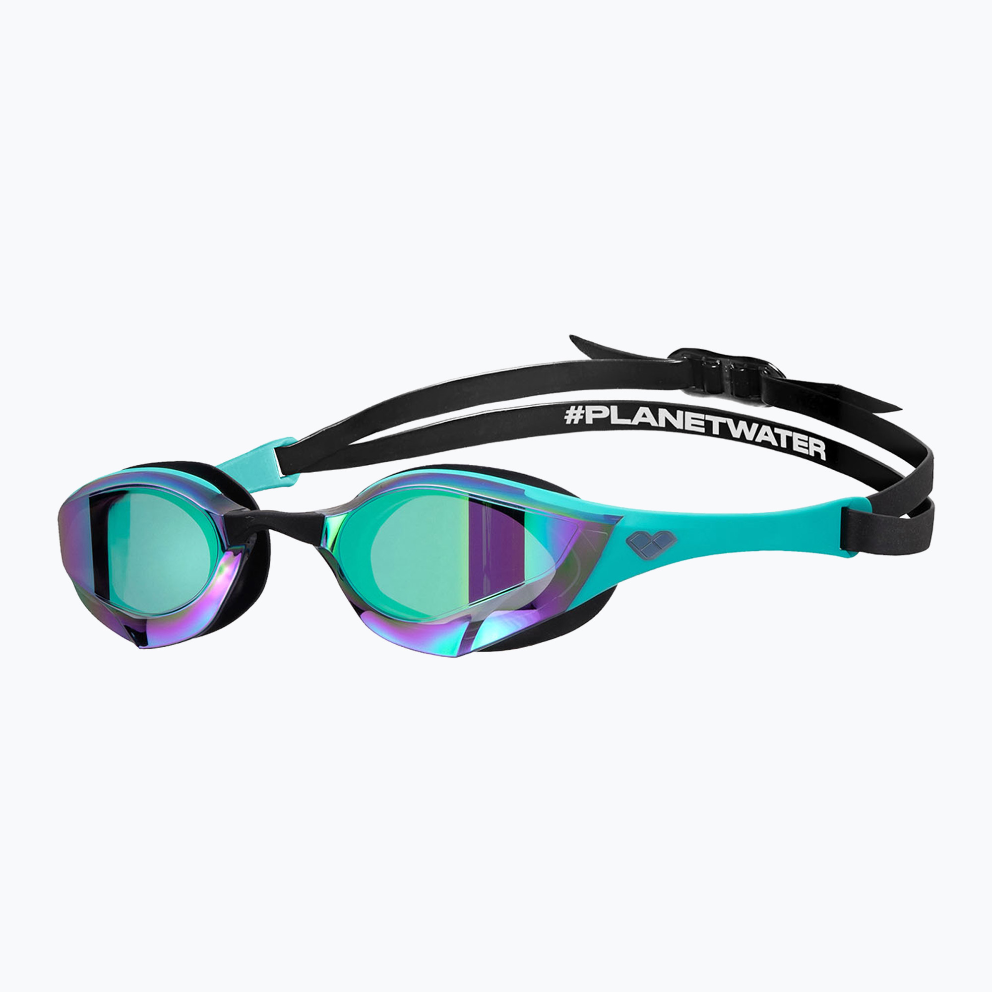 Arena swimming goggles Cobra Edge Swipe Mirror emerald/peacock/black