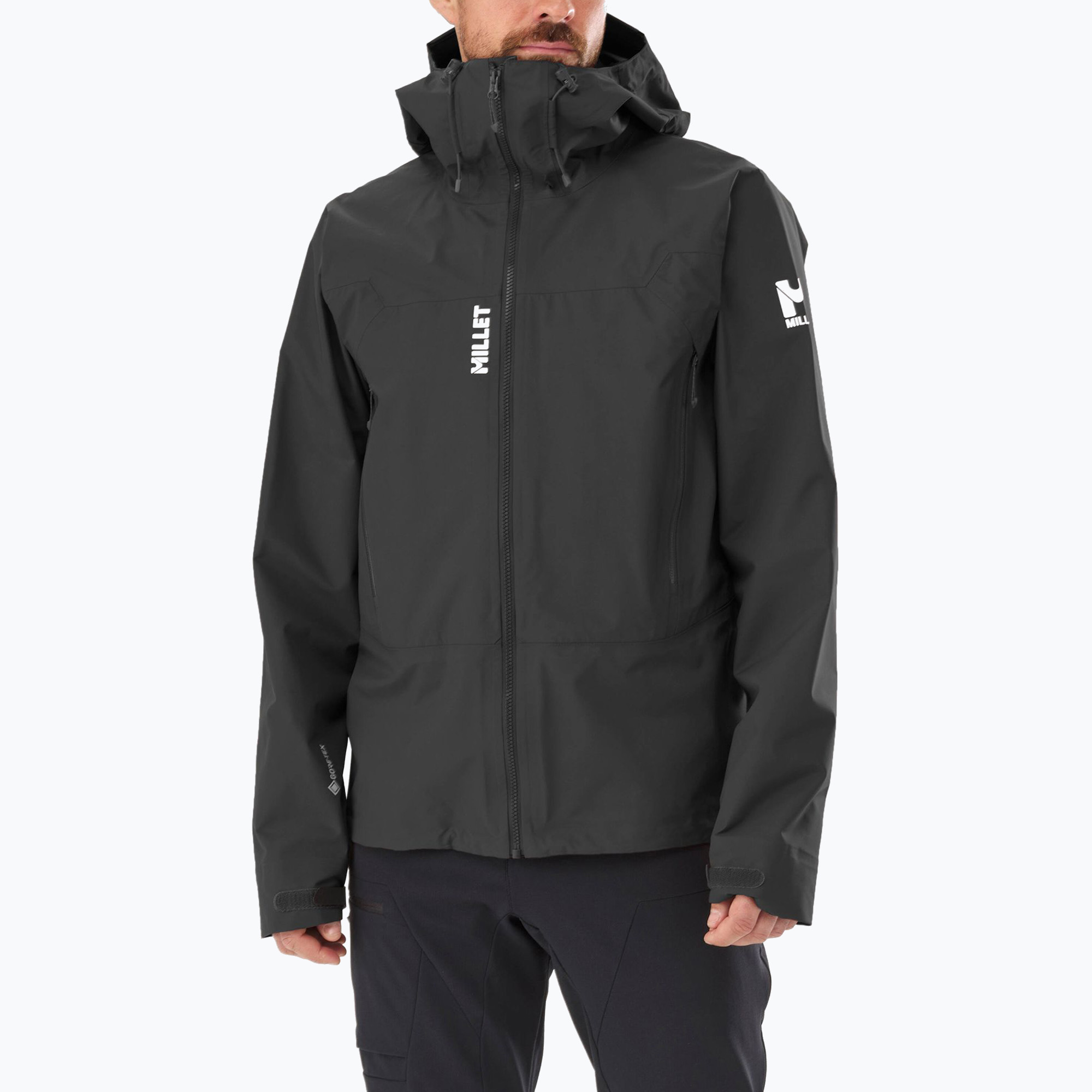 Men's rain jacket Millet Kamet Light GTX noir/ noir (XL)