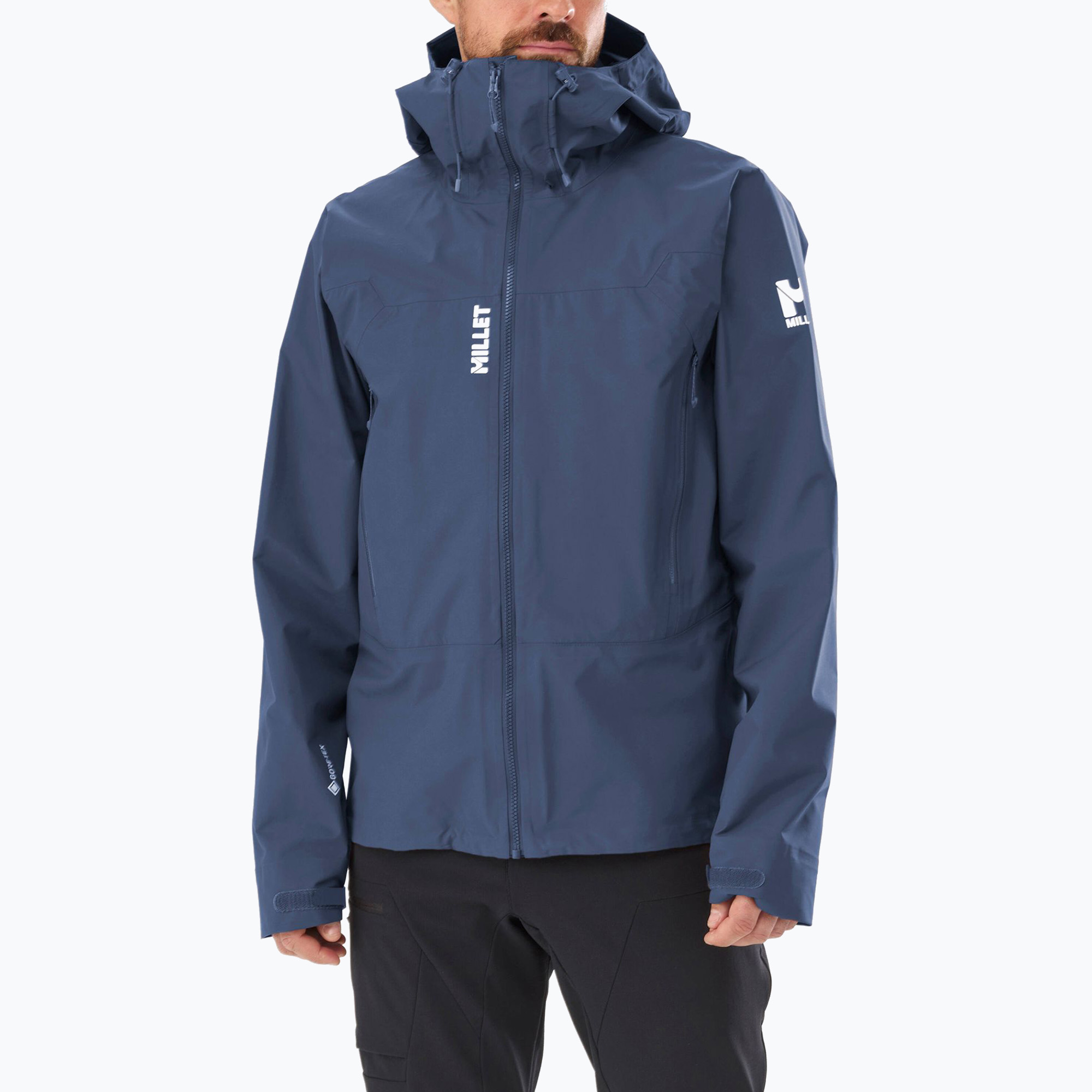 Men's Millet Kamet Light GTX saphir rain jacket (L)