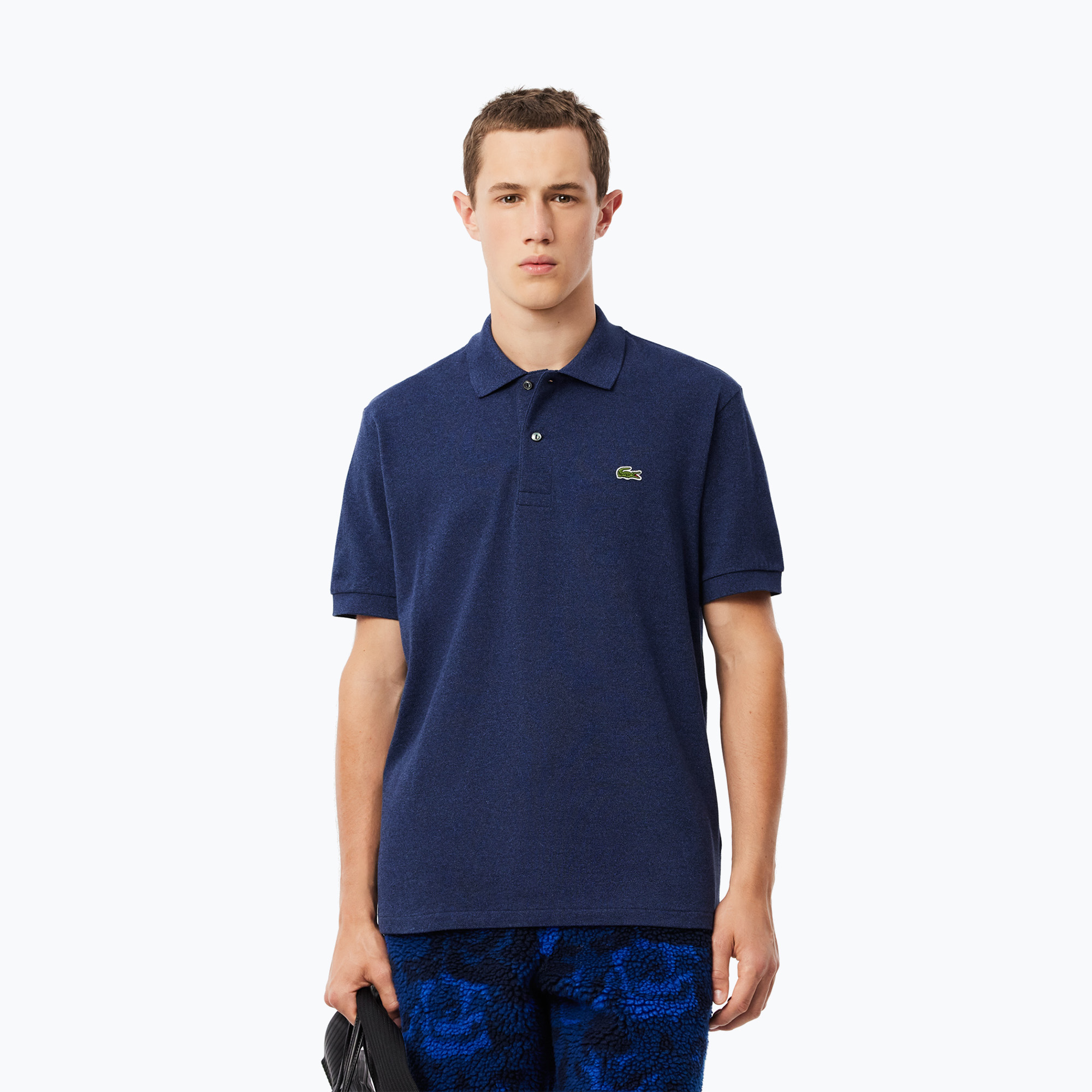 Lacoste men's polo shirt L1264 dark indigo blue (XXL)