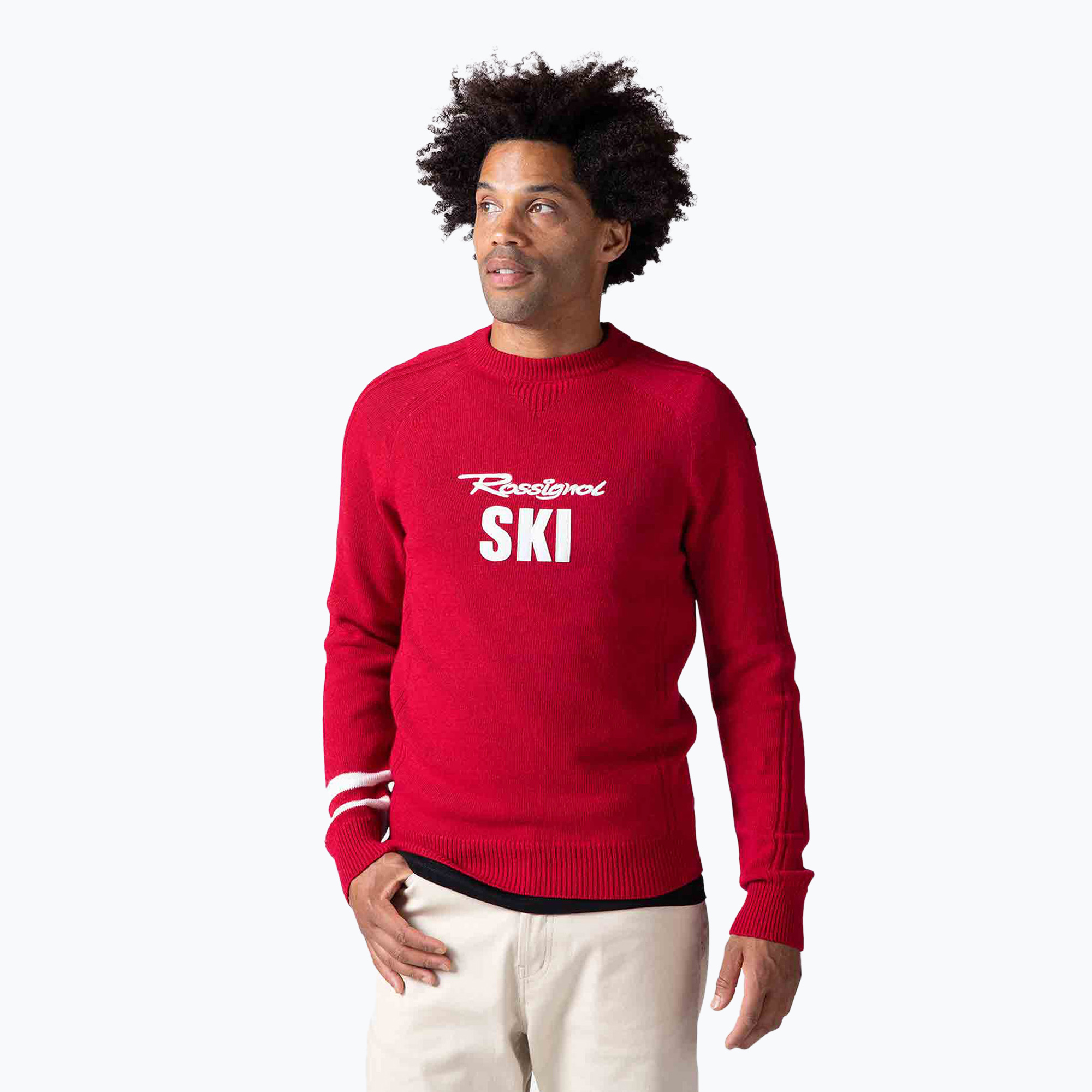 Rossignol Signature men's jumper Rossignol Knit sport red