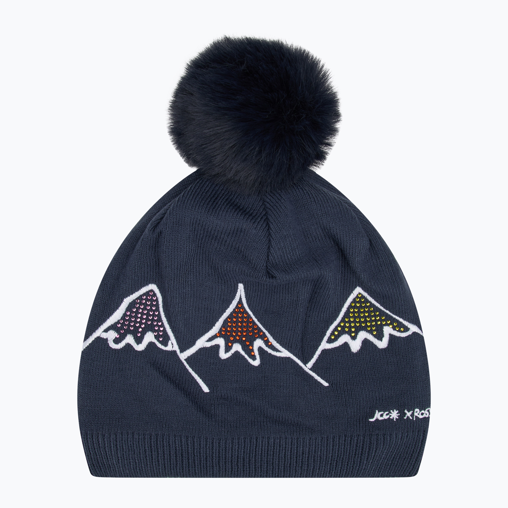 Rossignol Strassi cosmic blue women's winter beanie