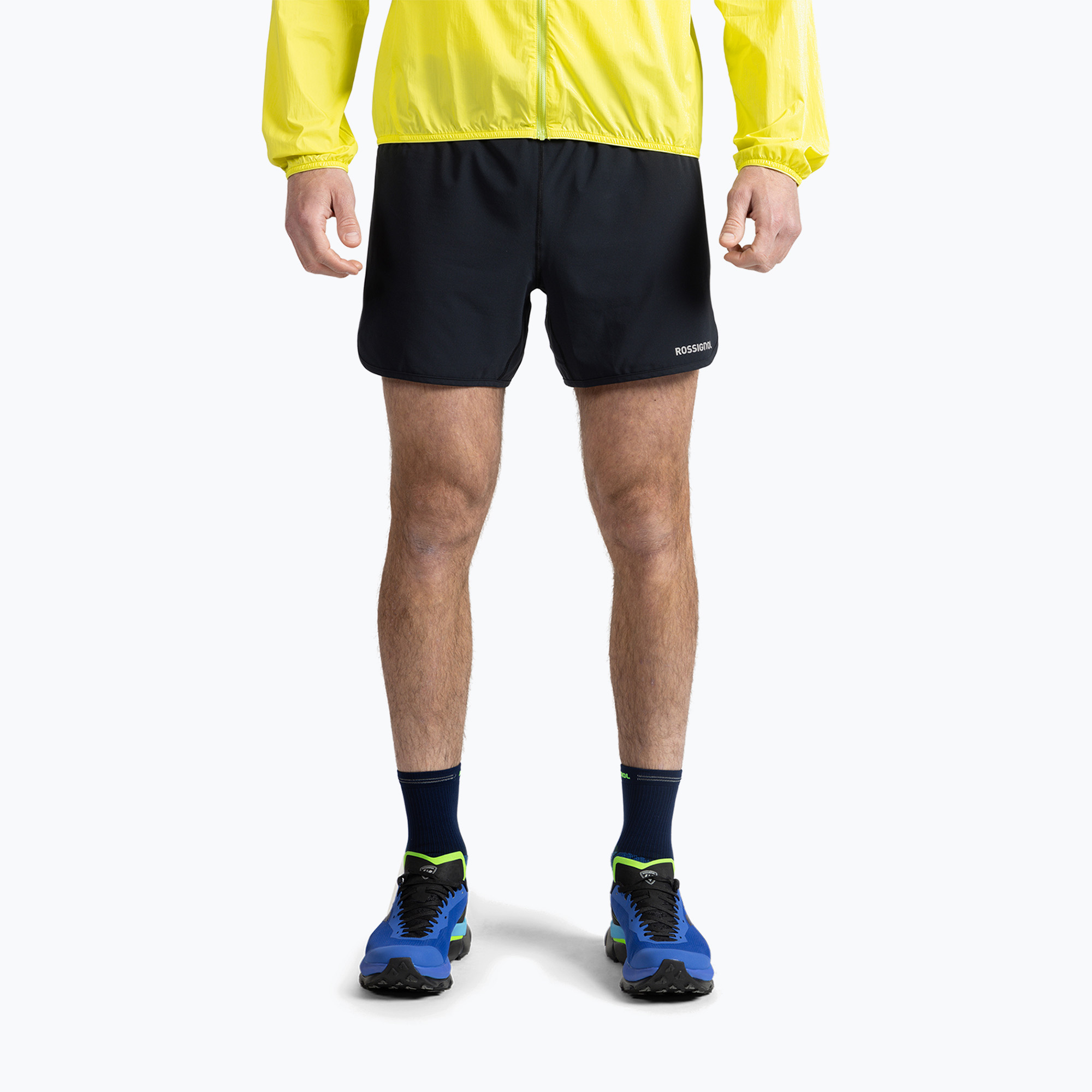 Men's running shorts Rossignol Sapa 5" black (XXL)