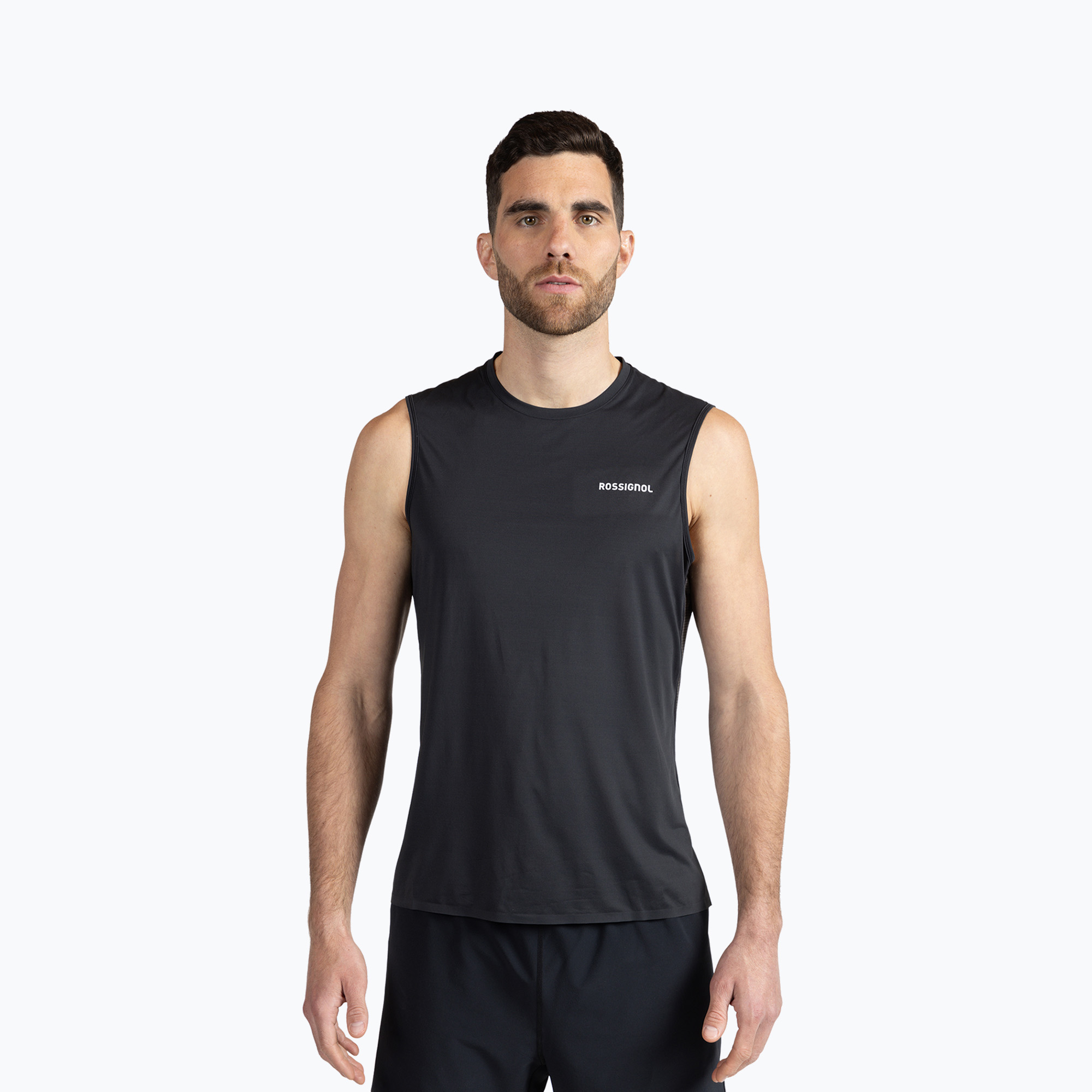 Men's Rossignol Sapa Tank running tank top black (M)