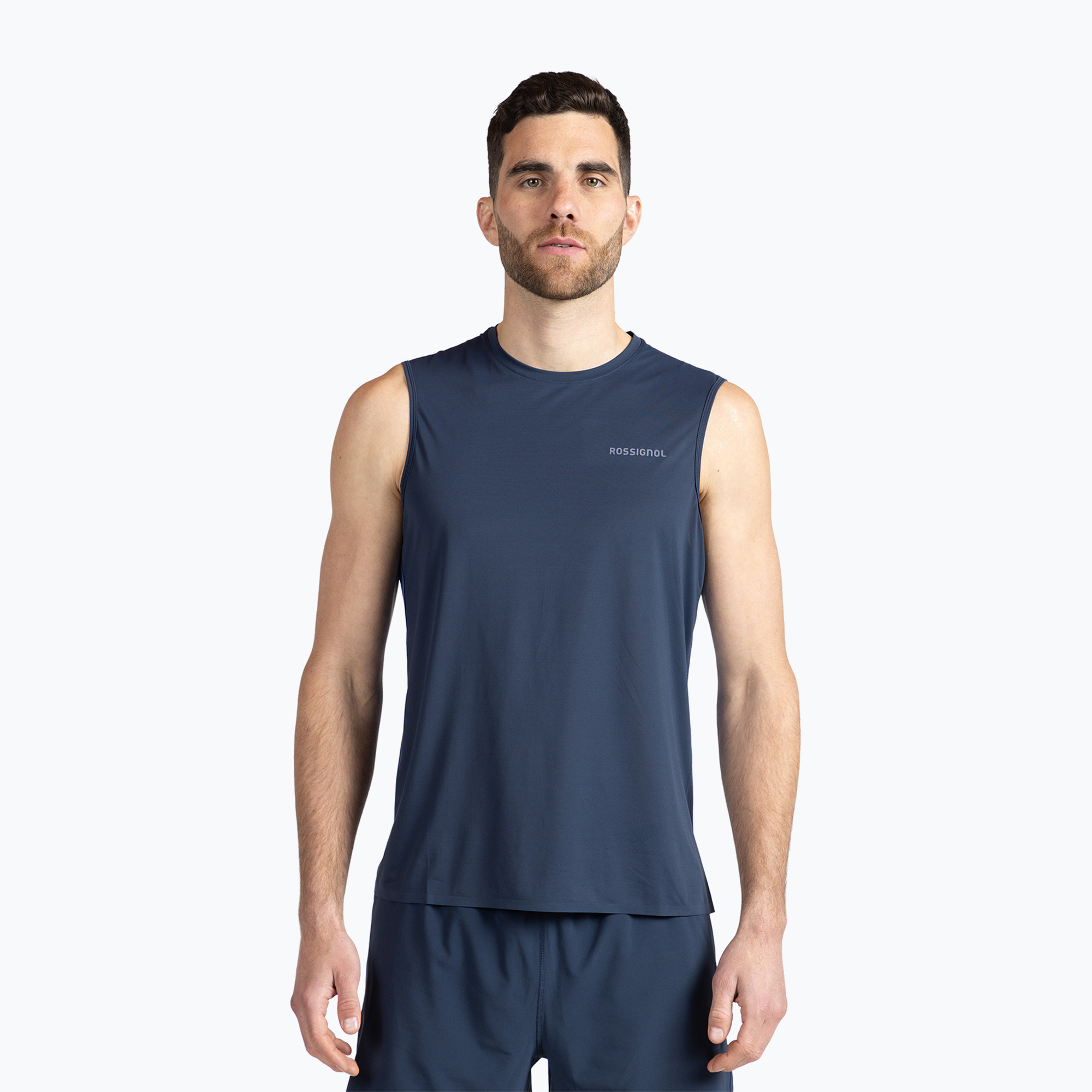 Men's Rossignol Sapa Tank running tank top dark navy (M)
