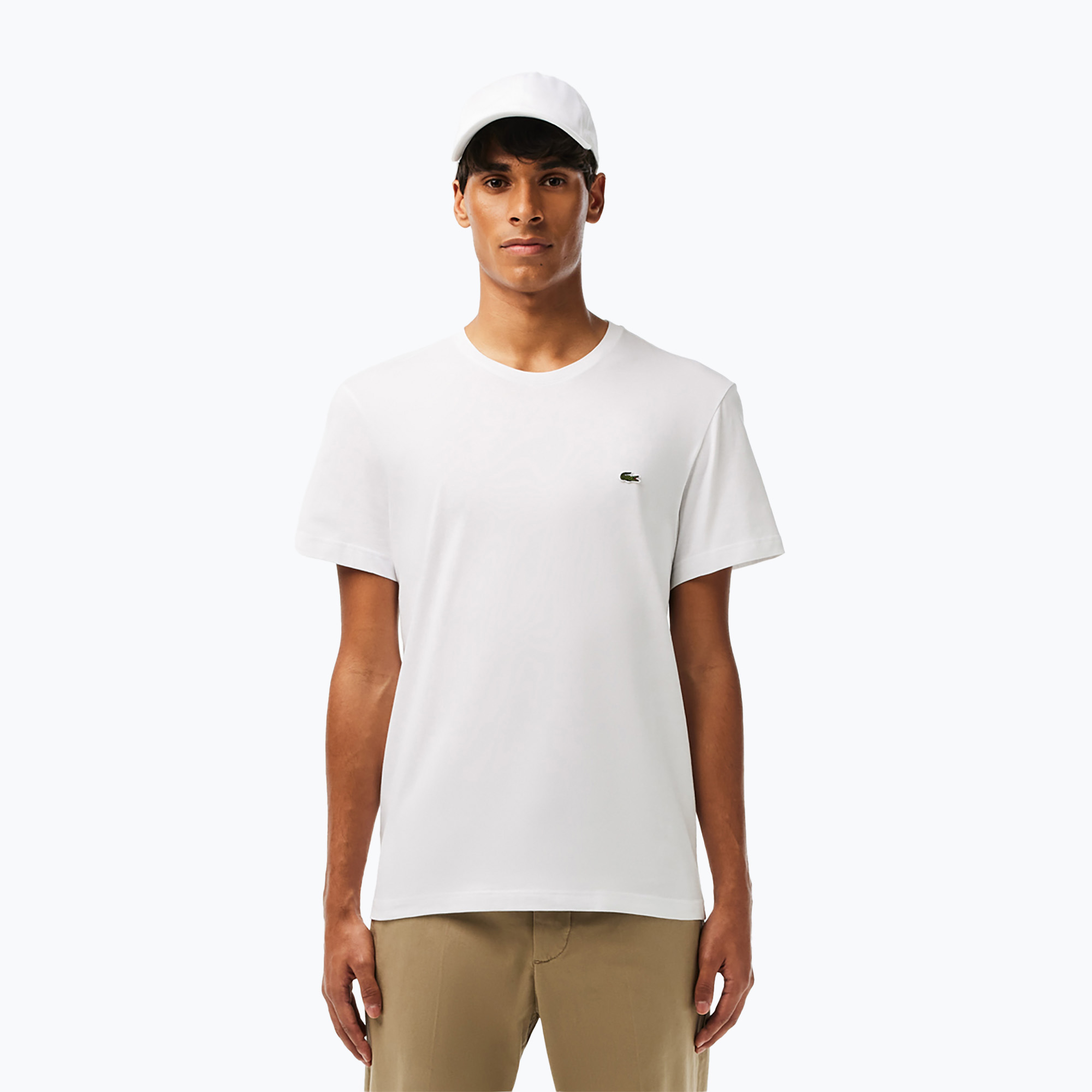 Lacoste men's t-shirt TH2038 whitte (S)