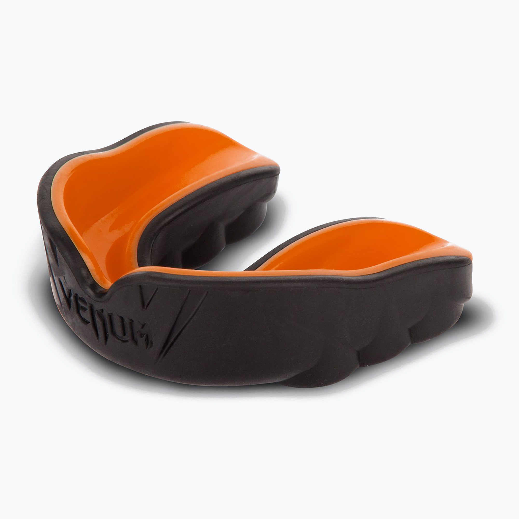 Venum Challenger single jaw protector black and orange 02573