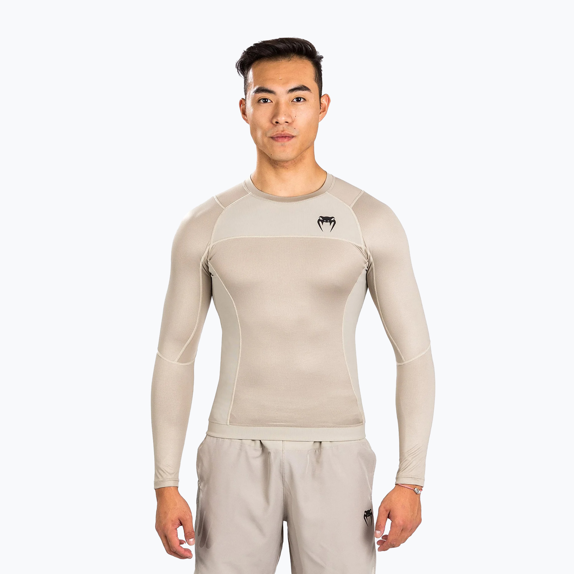 Men's Venum G-Fit Air Rashguards sand Longsleeve (XXL)